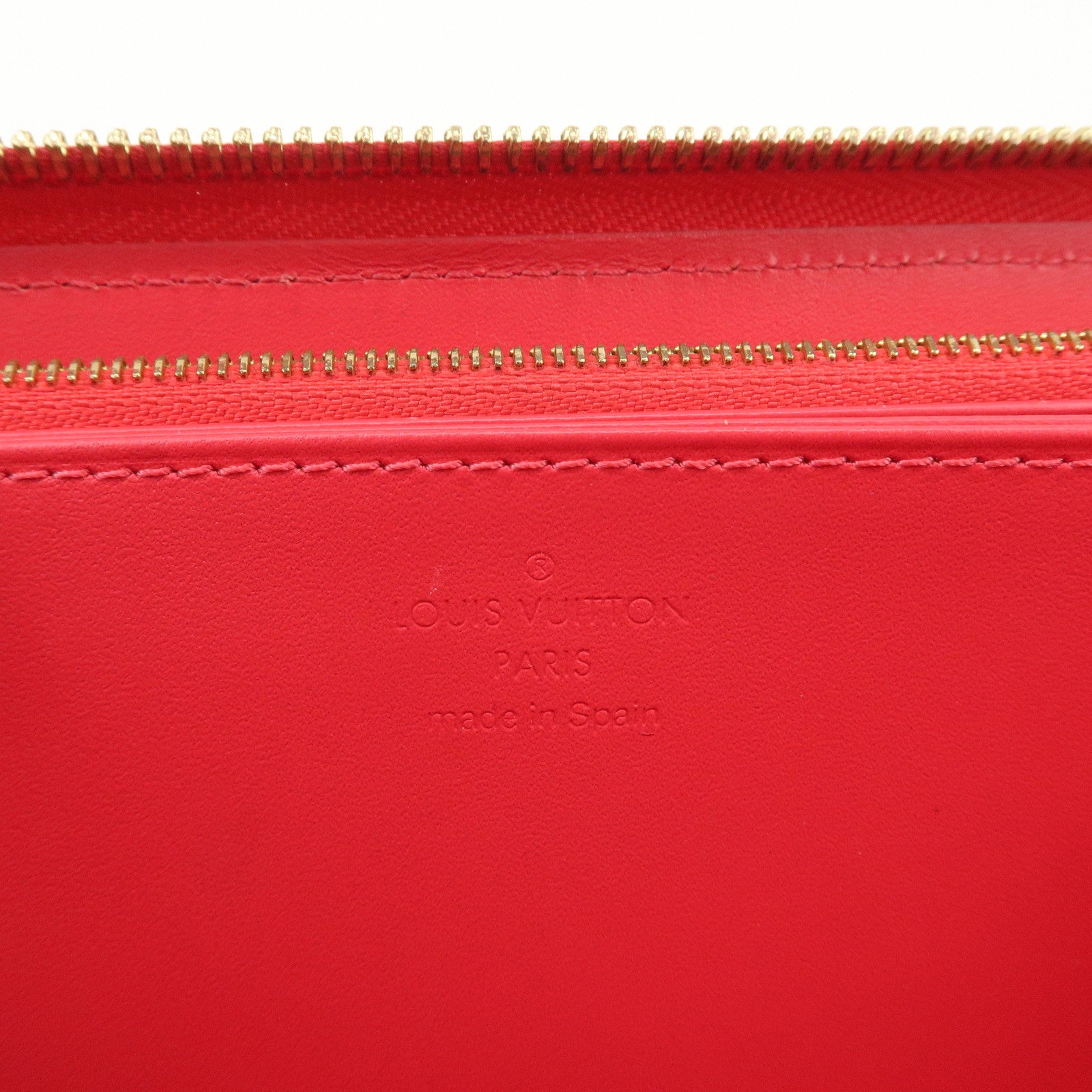 Louis Vuitton Monogram Vernis Round Zippy Wallet Hot Pink M93058 Used