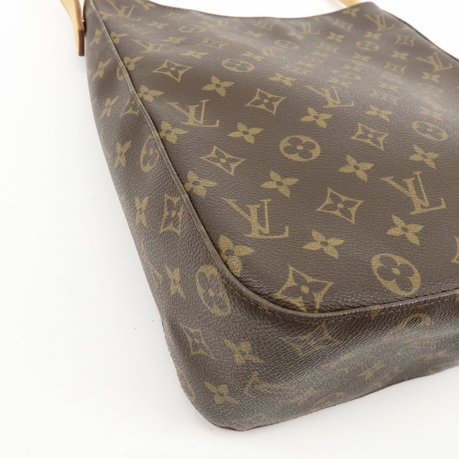 Louis Vuitton Monogram Looping GM Shoulder Bag Brown M51145
