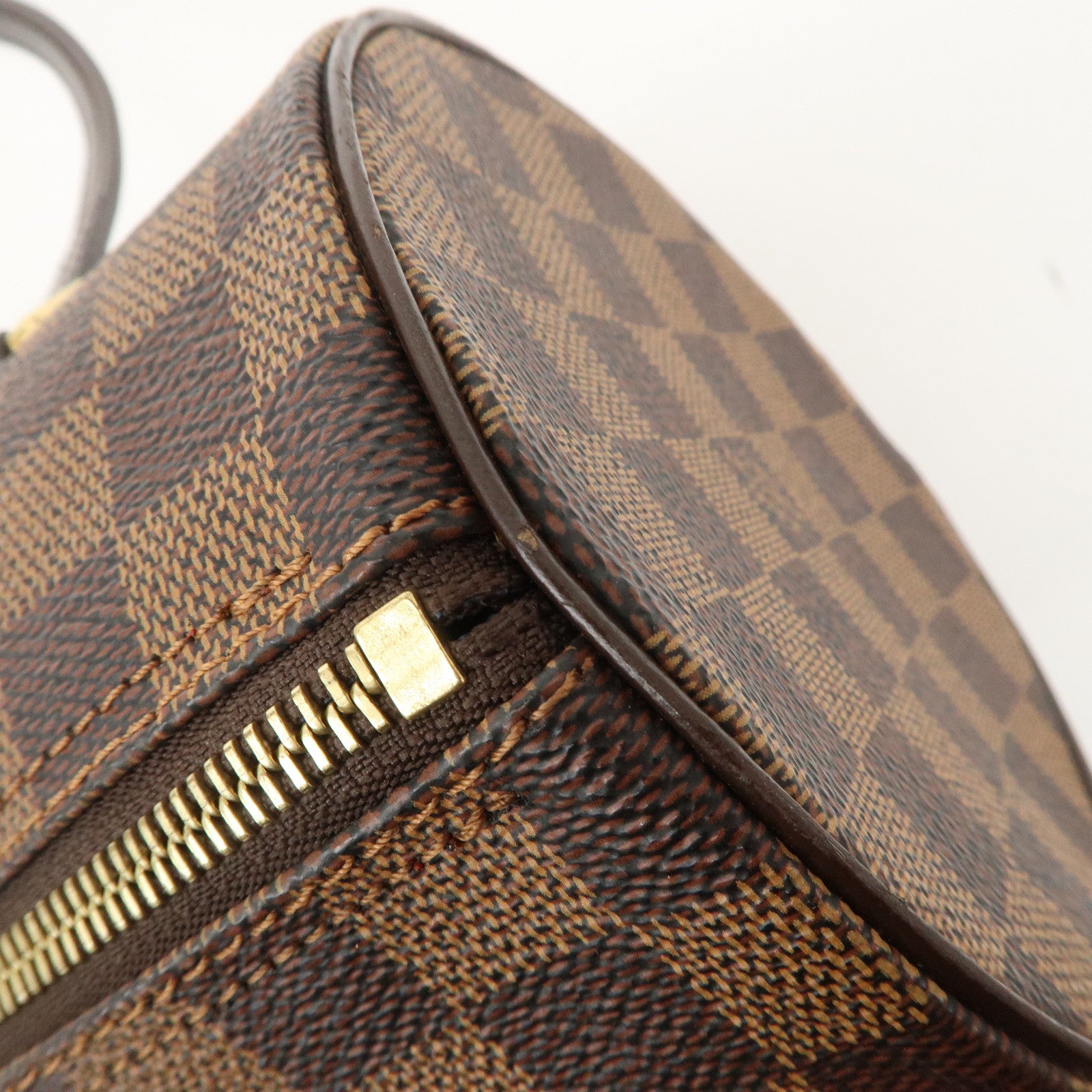 Louis Vuitton Damier Ebene Papillon 26 Hand Bag Brown N51304