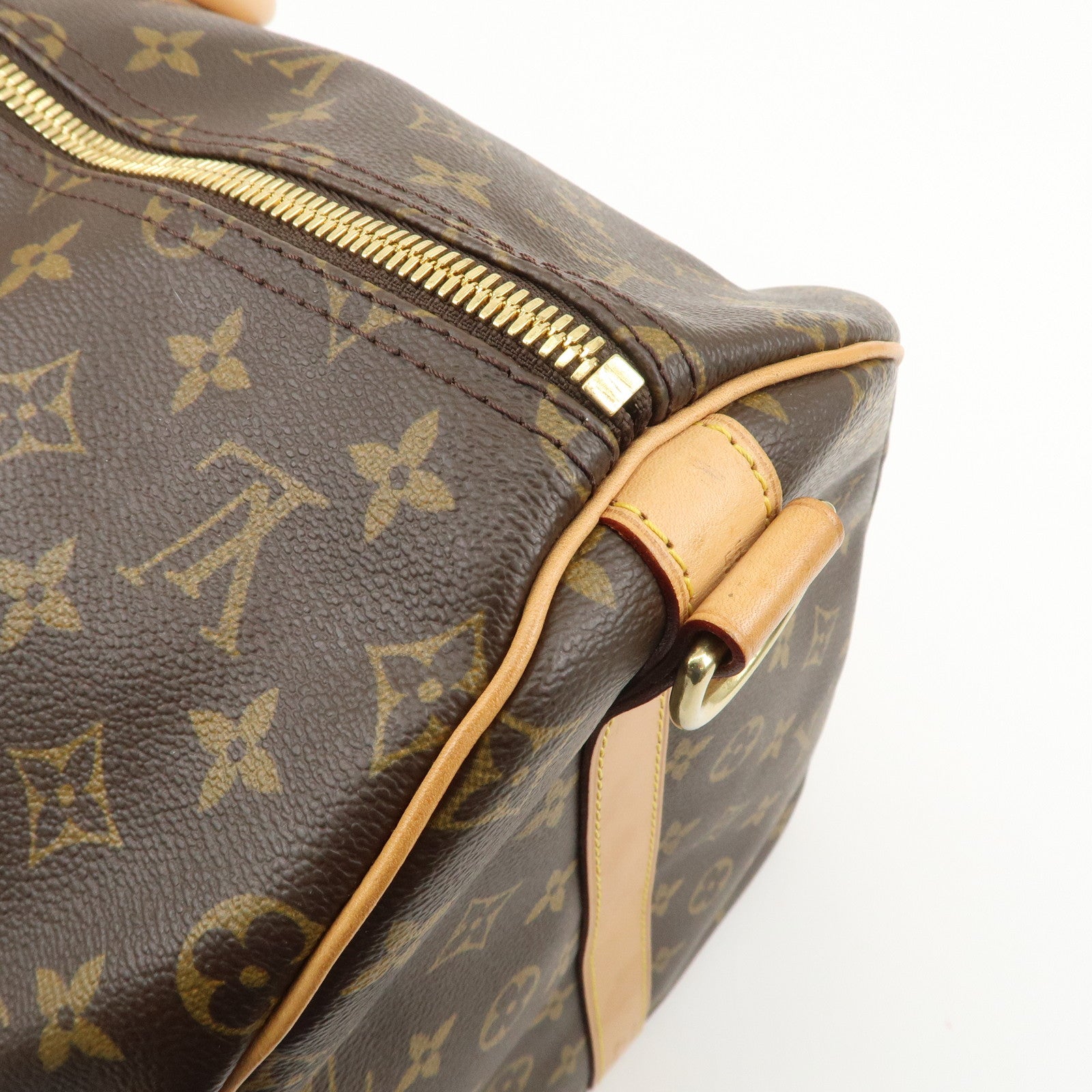 Louis Vuitton Monogram Keep All Bandouliere 55 Boston Bag M41414 Used