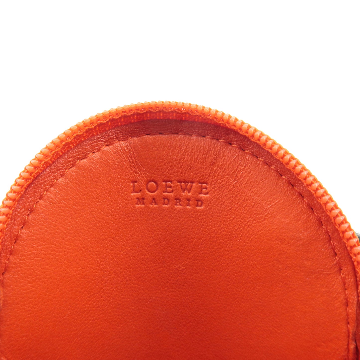 LOEWE Set of 2 Anagram Leather Coin Case Bordeaux Red