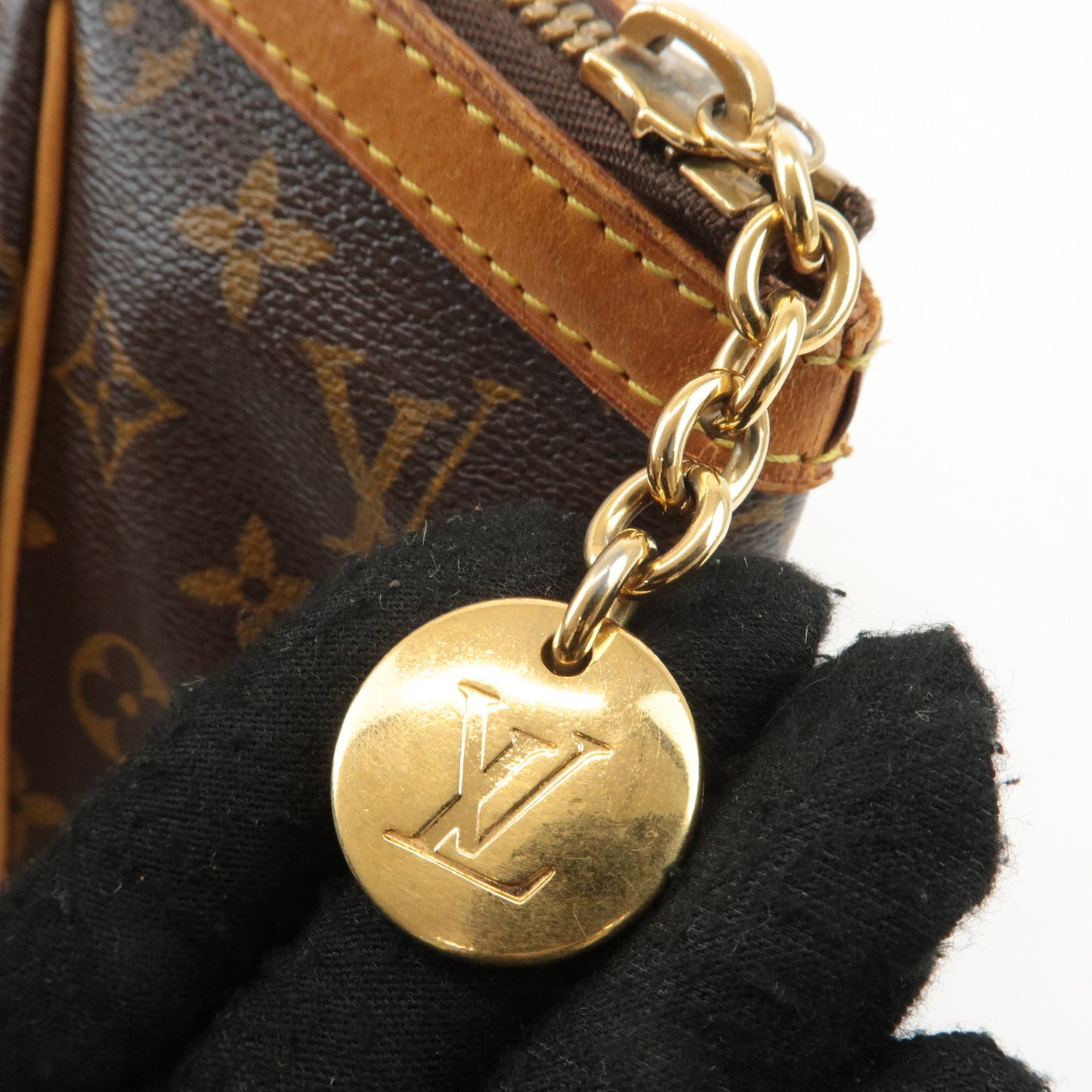 Louis Vuitton Monogram Tivoli GM Hand Bag Shoulder Bag M40144