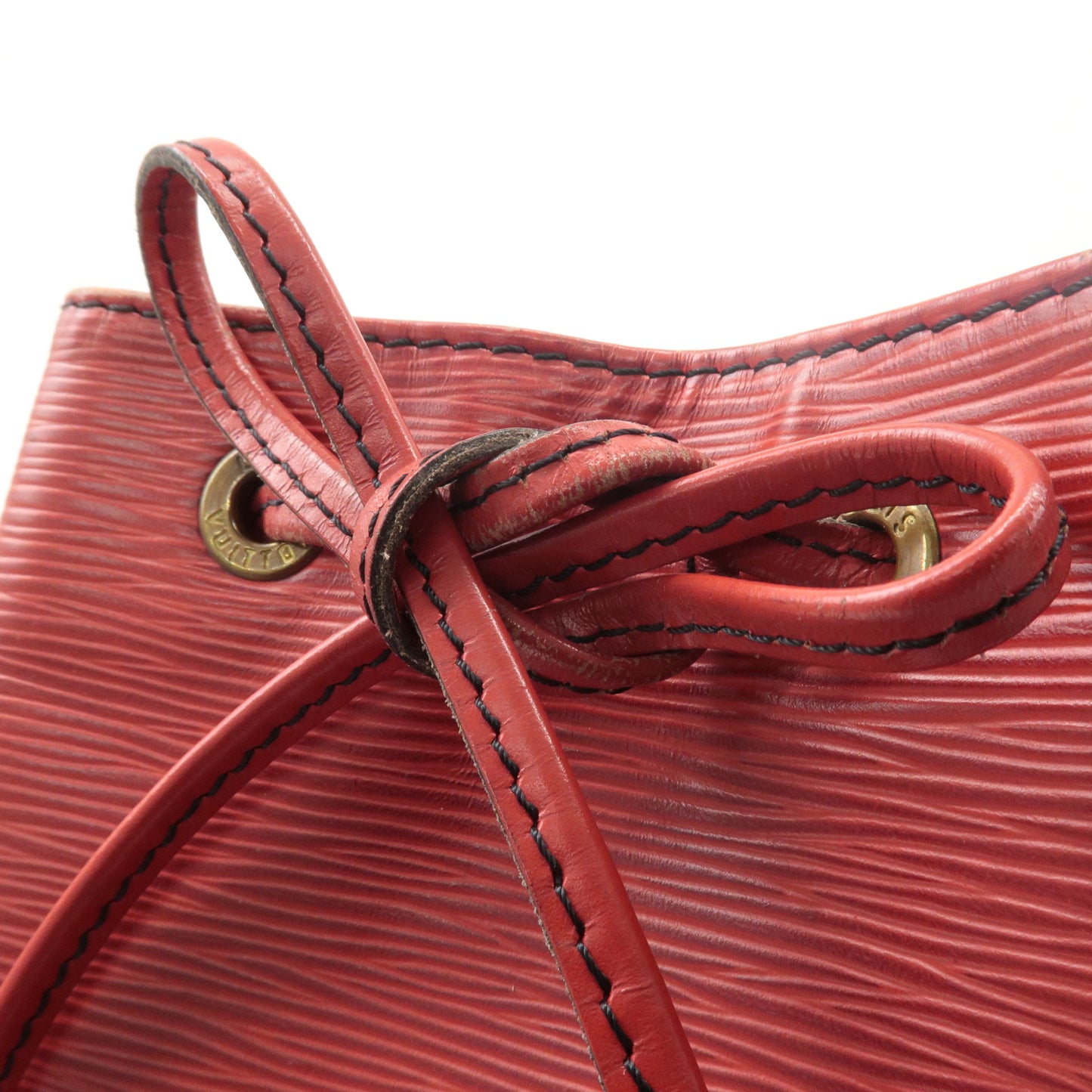 Louis Vuitton Epi Noe Shoulder Hand Bag Castilian Red M44007