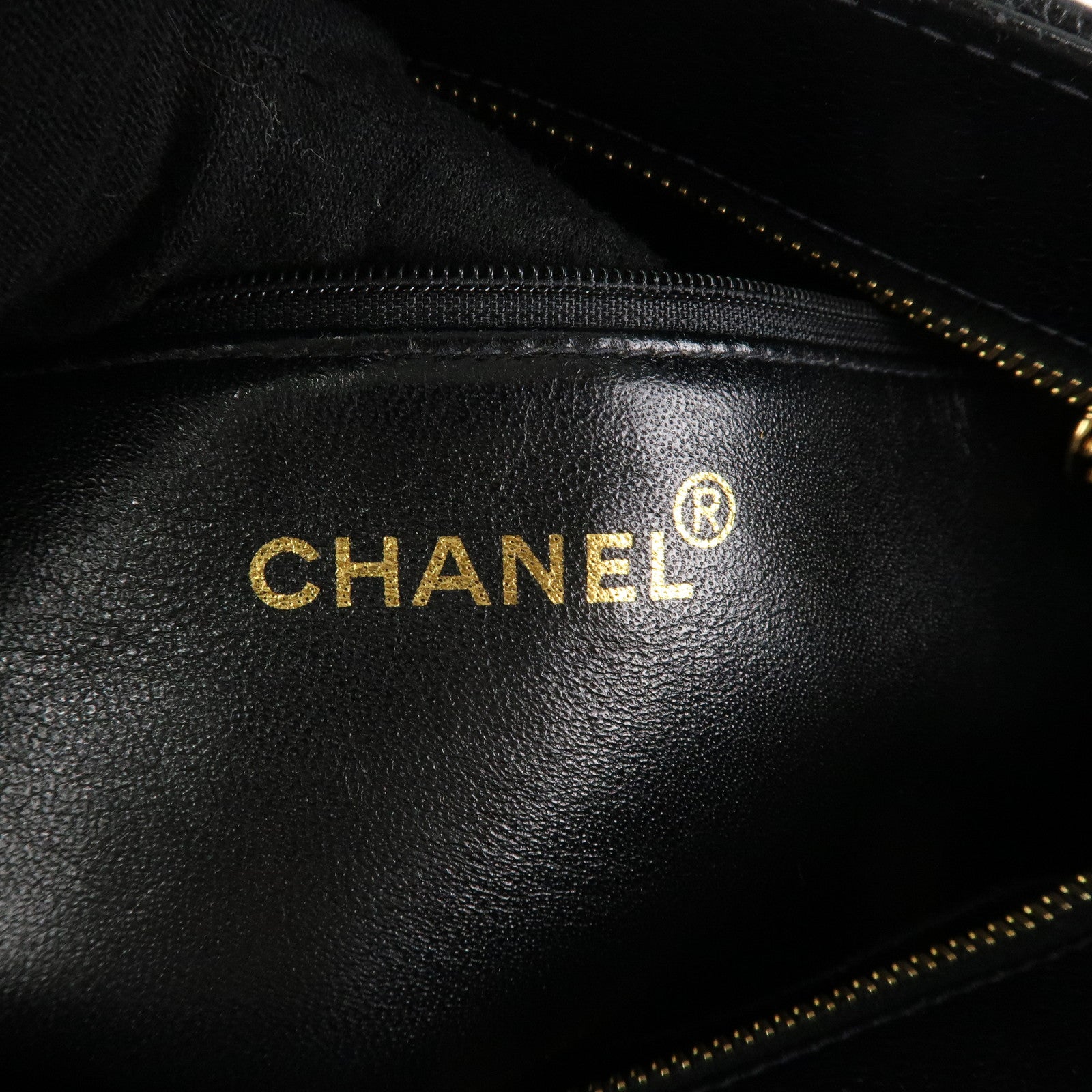 CHANEL Matelasse Caviar Skin Medalion Tote Bag Hand Bag A01804 Used