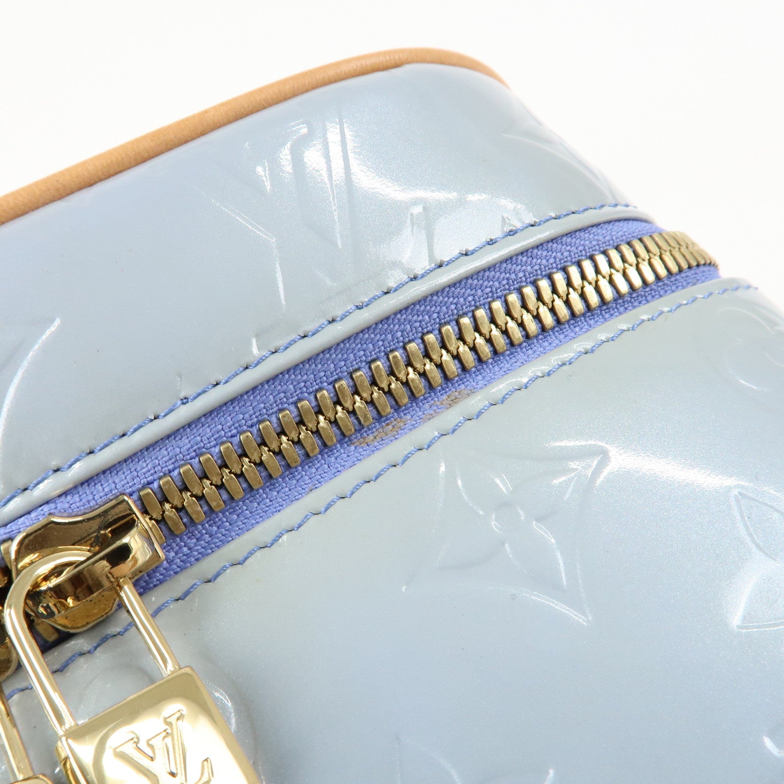 Louis Vuitton Monogram Vernis Sullivan Vertical ShoulderBag M91258 Used