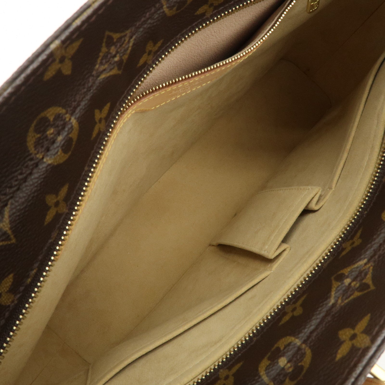 Louis Vuitton Monogram Luco Tote Bag Hand Bag Brown M51155