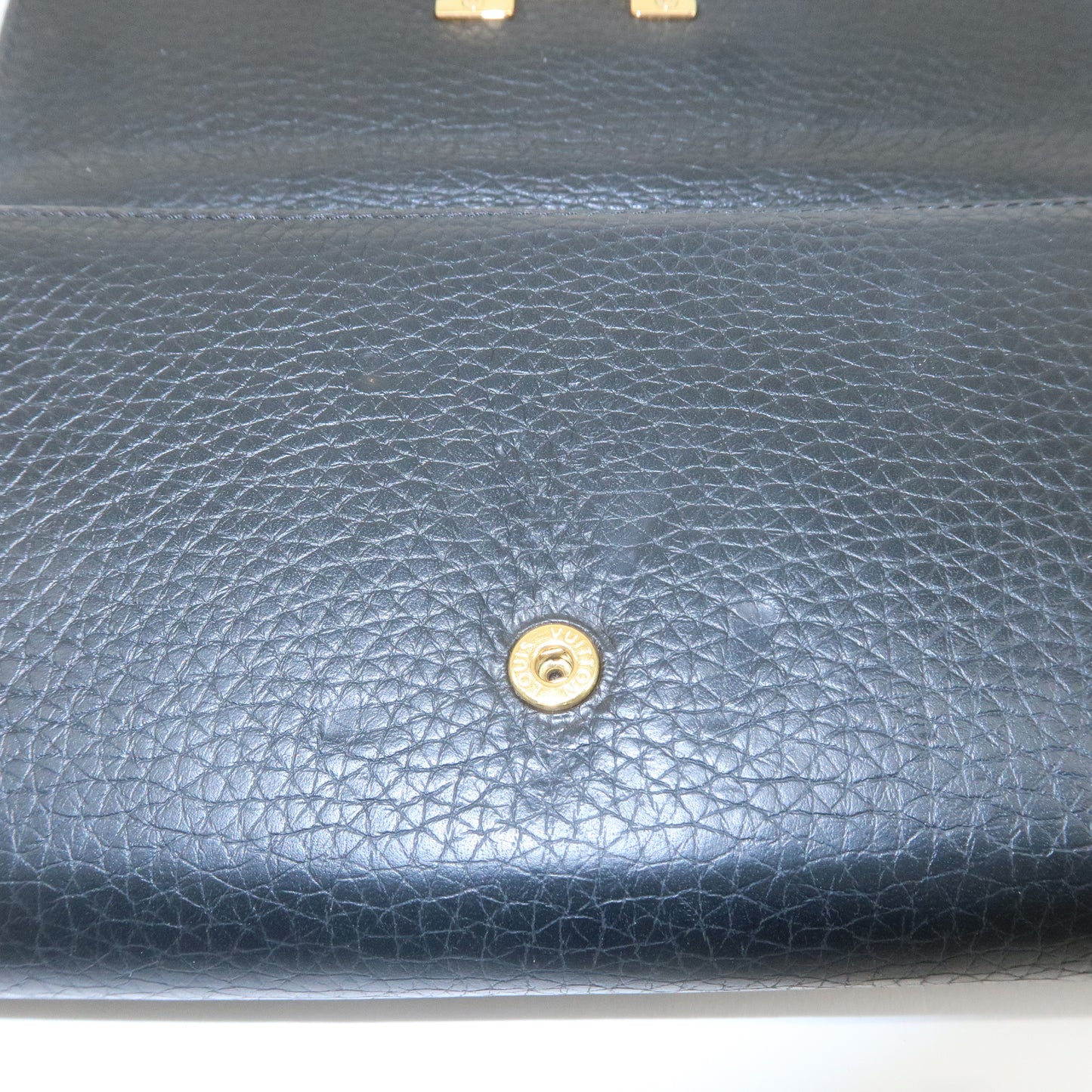 Louis Vuitton Portofoille Capucines Wallet Black Noir M61248