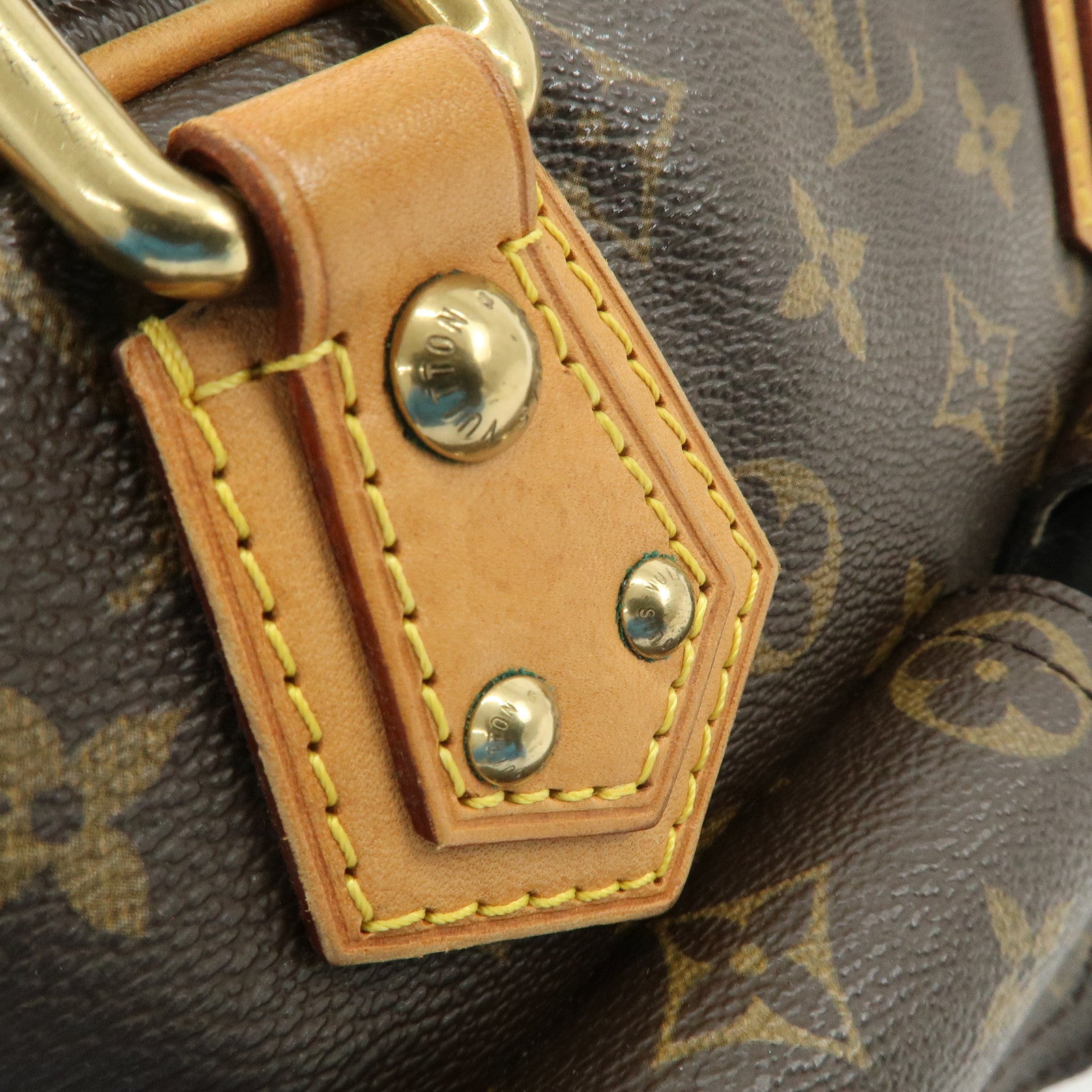 Louis Vuitton Monogram Manhattan PM Hand Bag M40026