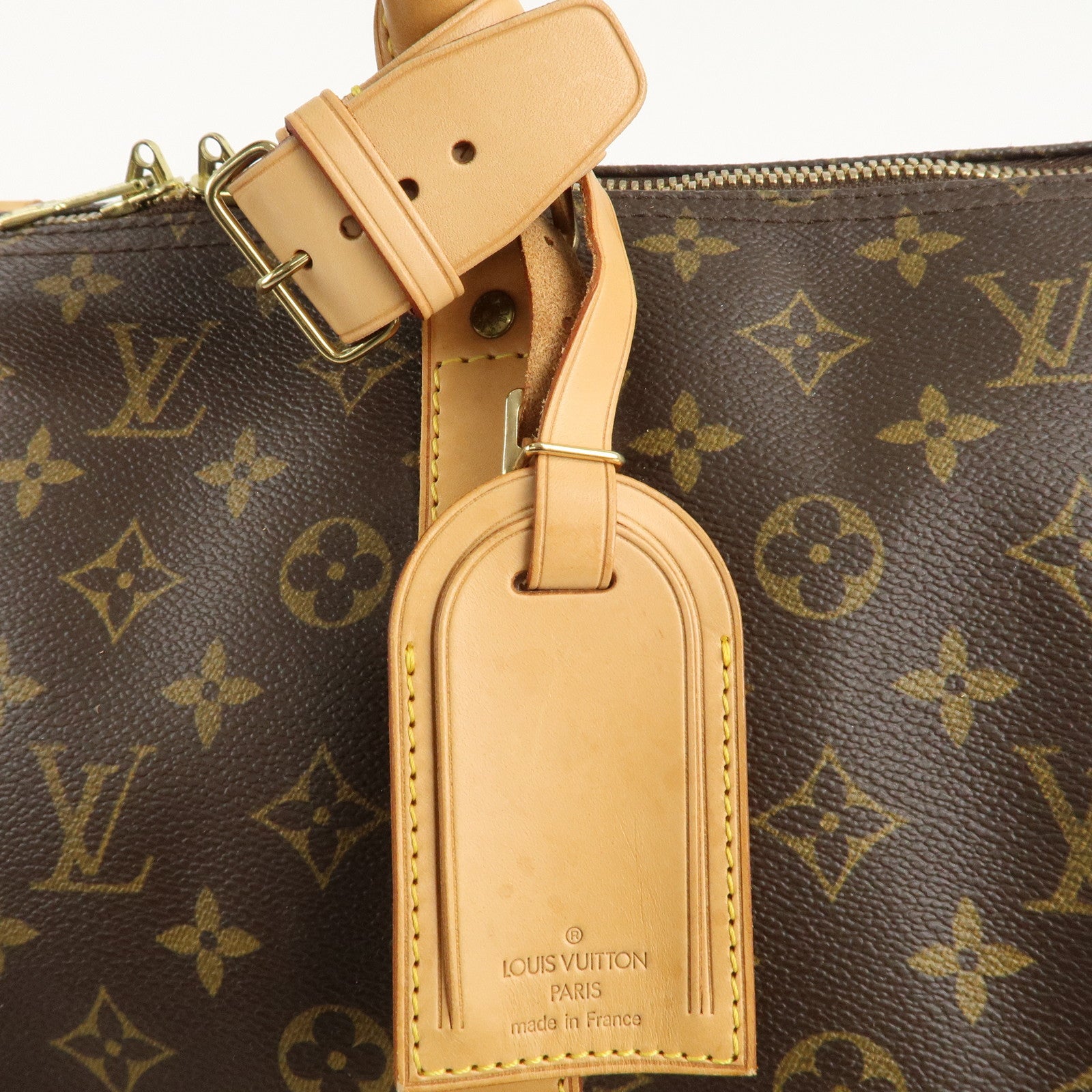 Louis Vuitton Monogram Keep All Bandouliere 55 Boston Bag M41414