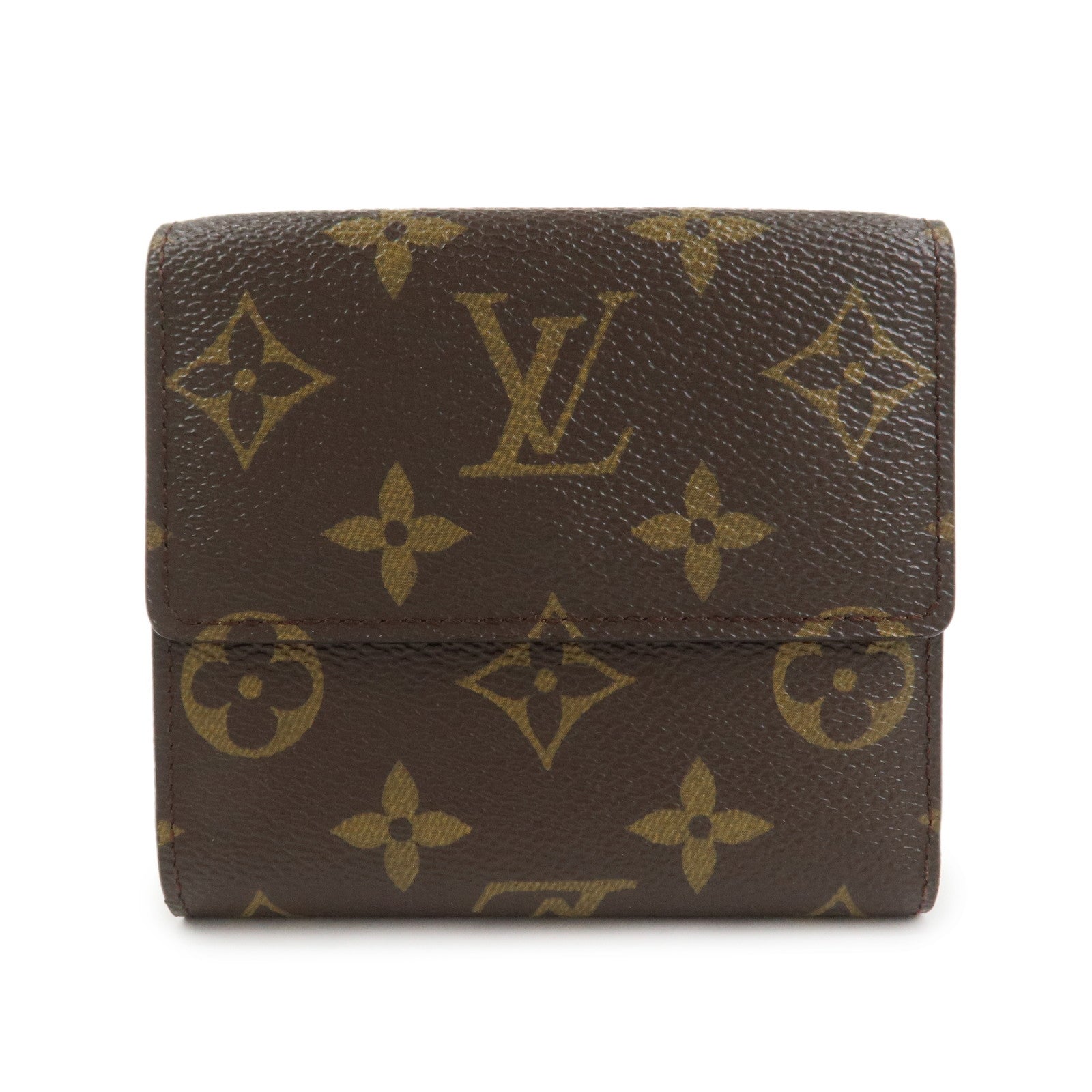 Louis Vuitton Monogram Portefeuille Elise Canvas Wallet M61654