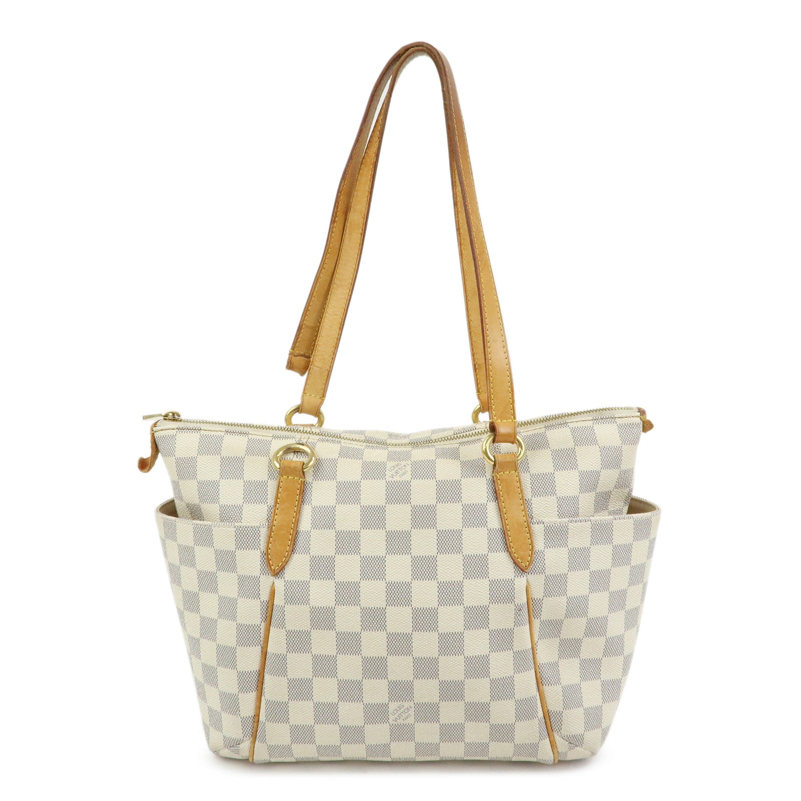 Louis Vuitton Damier Azur Totally PM Tote Bag Hand Bag N41280