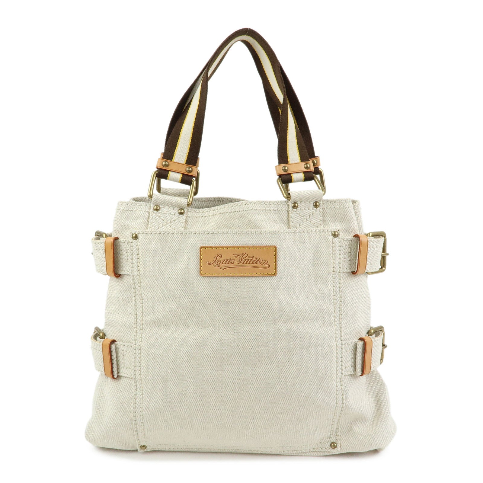 Louis Vuitton Canvas Globe Shopper MM Tote Cruise Collection M95113