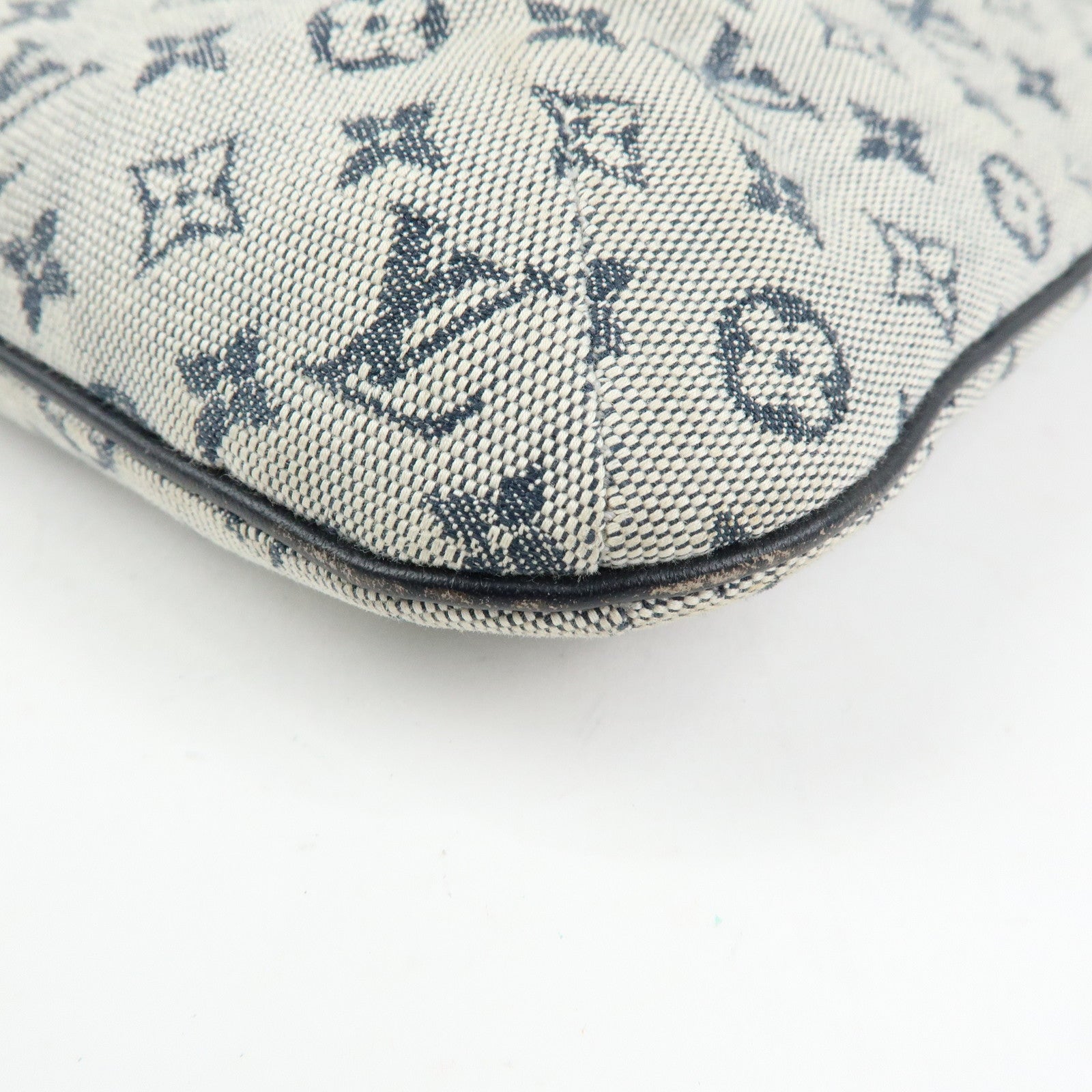 Louis Vuitton Monogram Mini Francoise Shoulder Bag Blue M92208