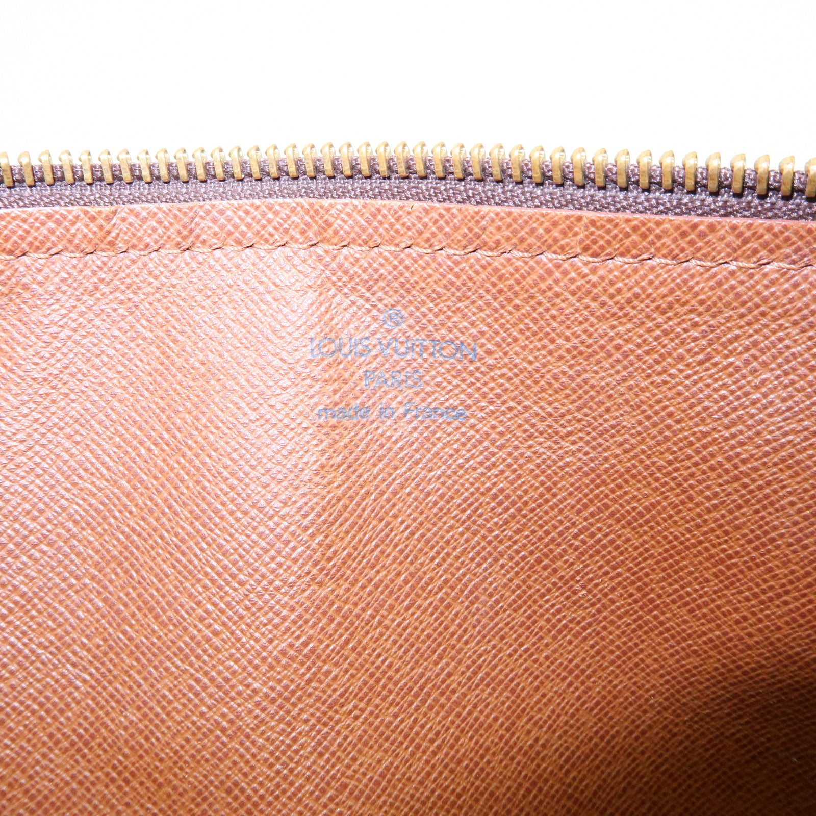 Louis Vuitton Monogram Papillon 30 Hand Bag Brown M51385