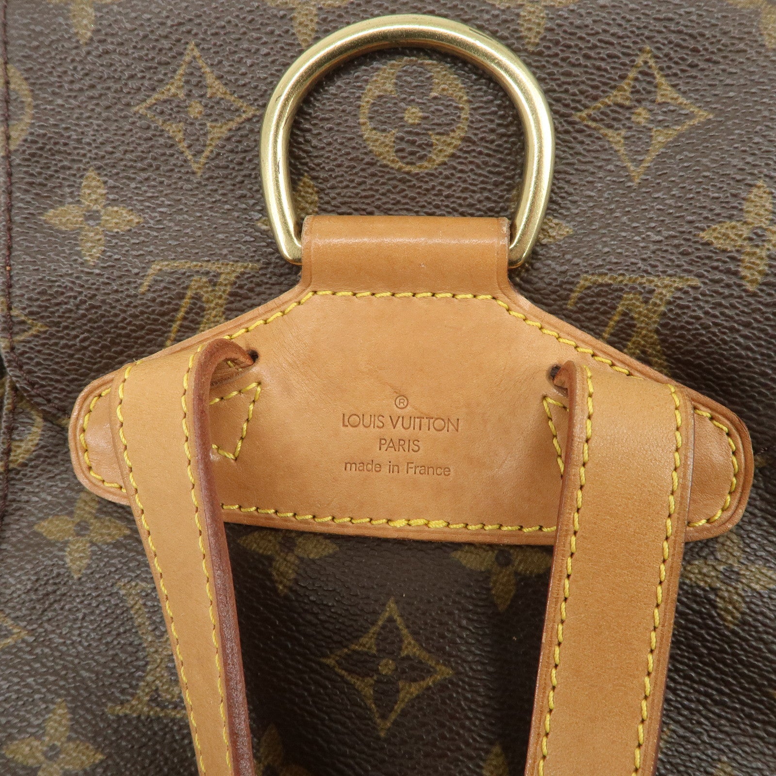Louis Vuitton Monogram Montsouris MM Backpack Brown M51136