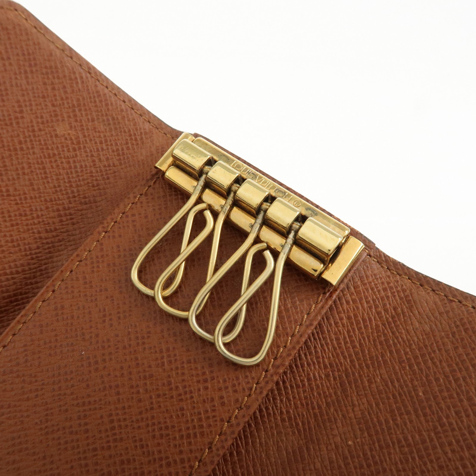 Louis Vuitton Monogram Set Of 2 Key Case Brown M69517 M60115