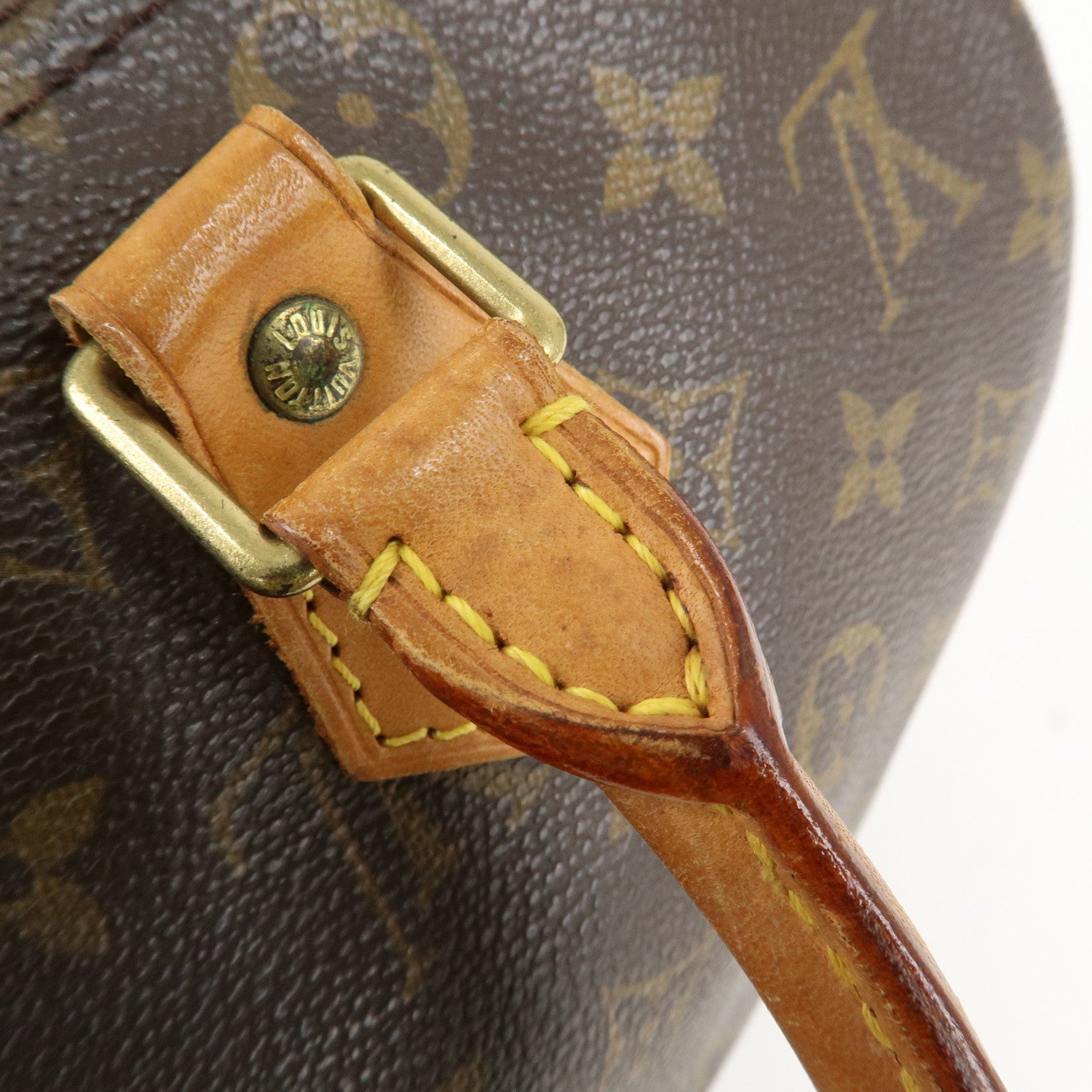 Louis Vuitton Monogram Speedy 30 Boston Bag Hand Bag Brown M41526 Used