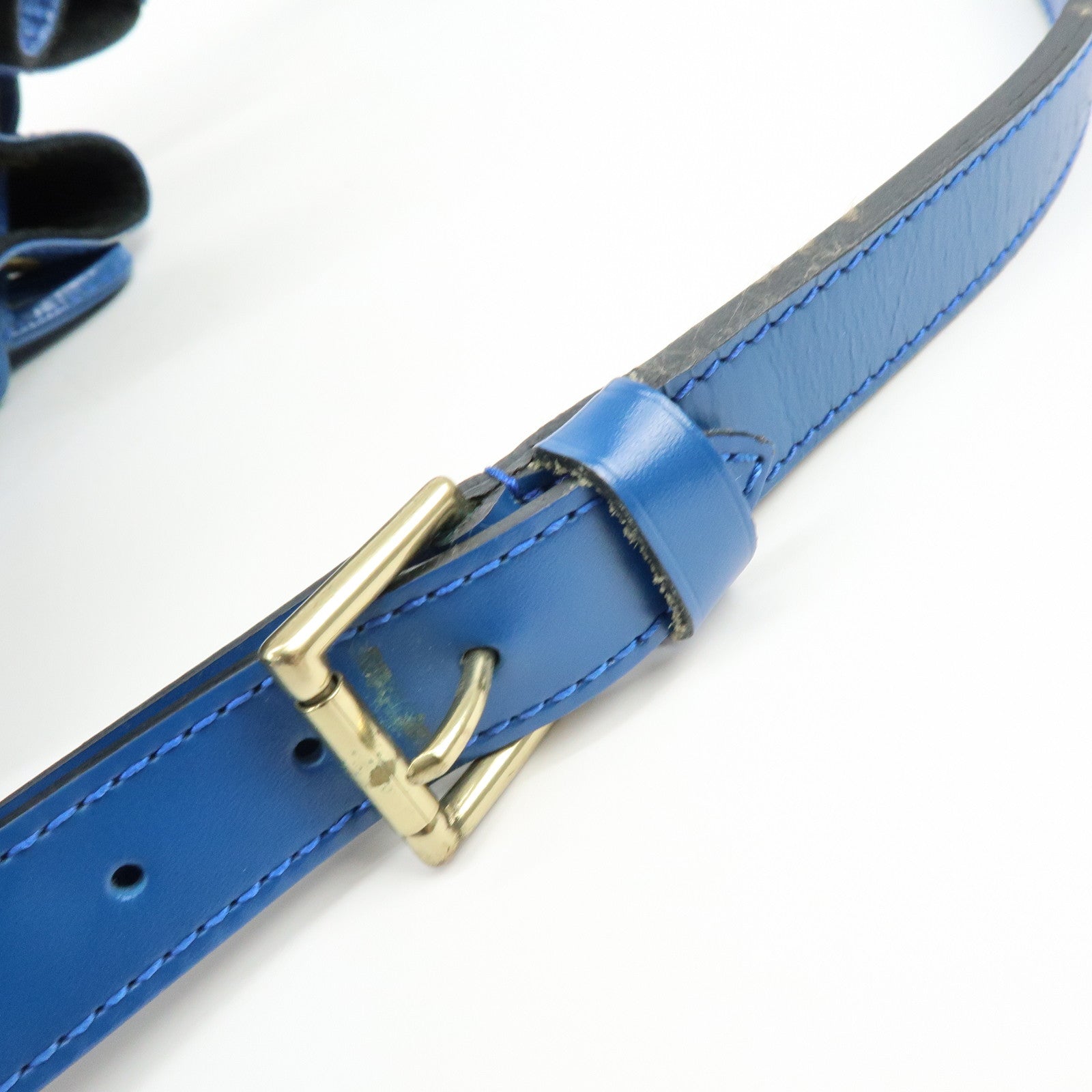 Louis Vuitton Epi Petit Noe Shoulder Bag Toledo Blue M44105