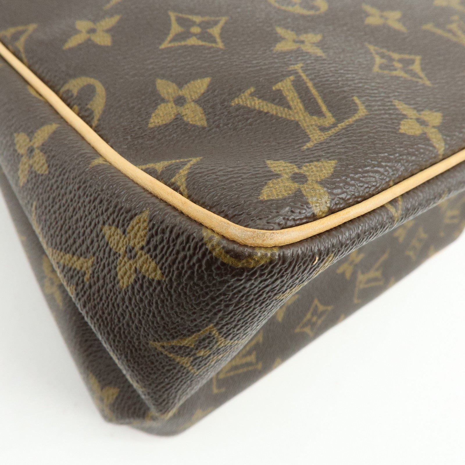 Louis Vuitton Monogram Batignolles Tote Bag Hand Bag Brown M51156