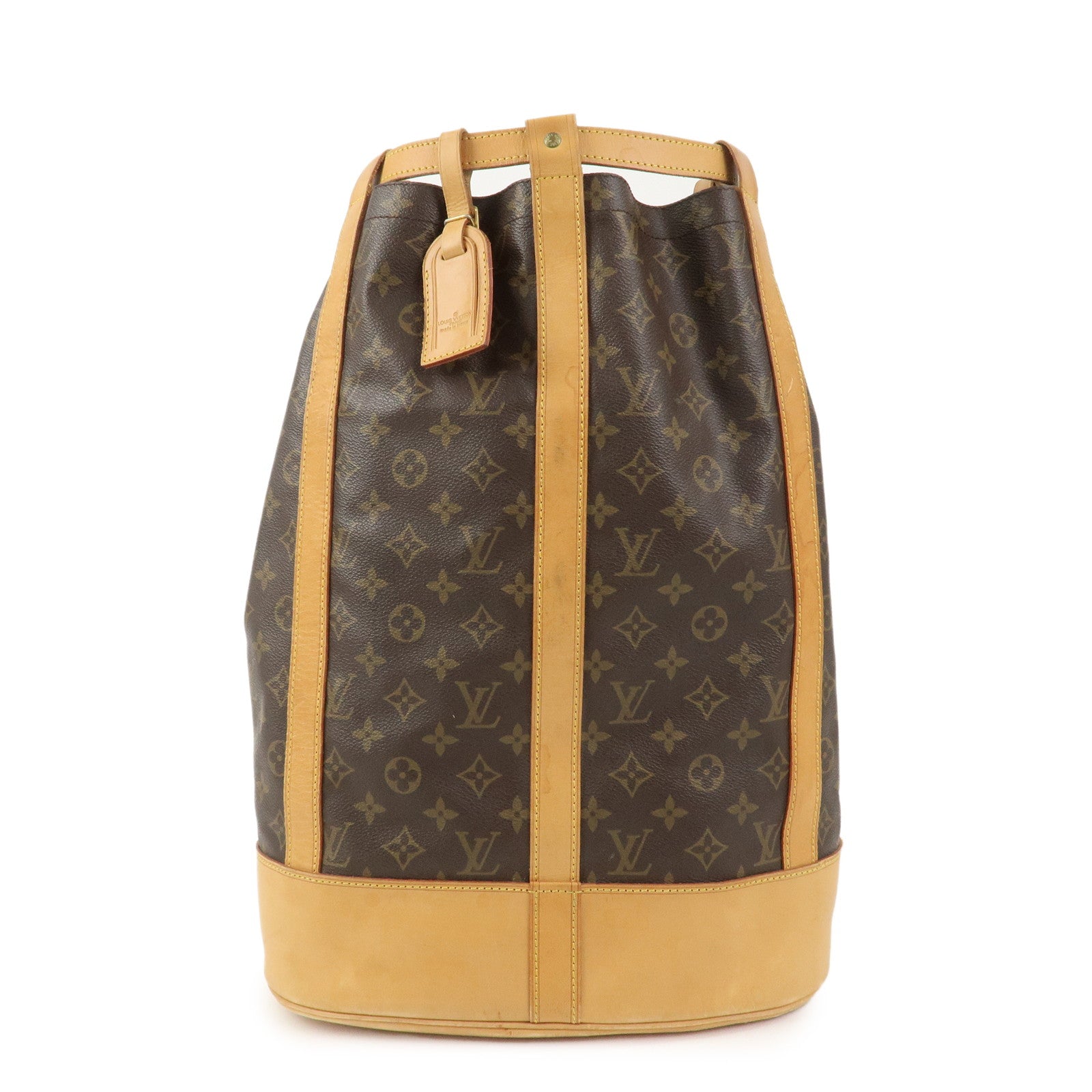 Louis Vuitton Monogram Randonnee GM Shoulder Bag Brown M42244