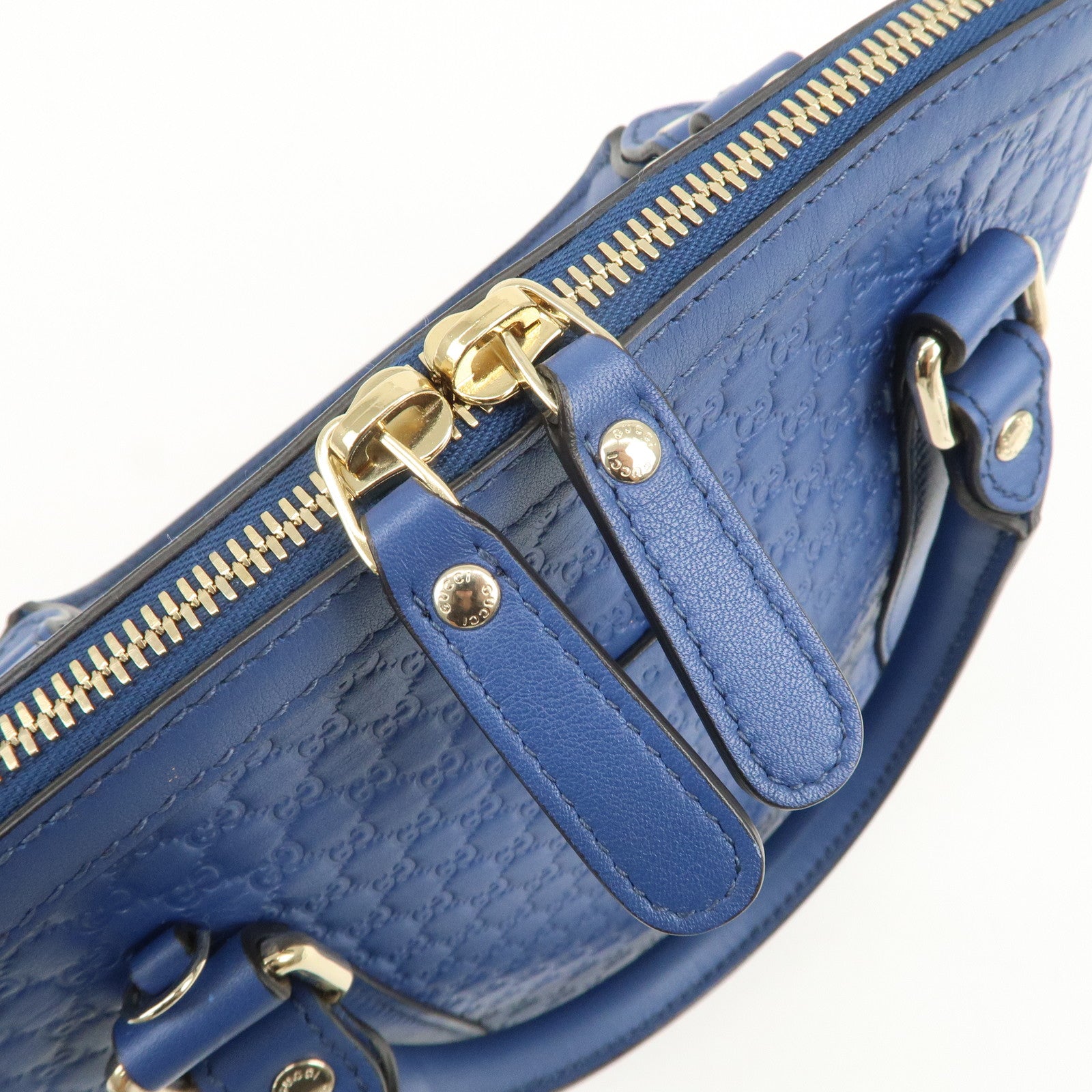GUCCI Micro Guccissima Leather 2WAYBag Hand Bag Shoulder Bag 449663