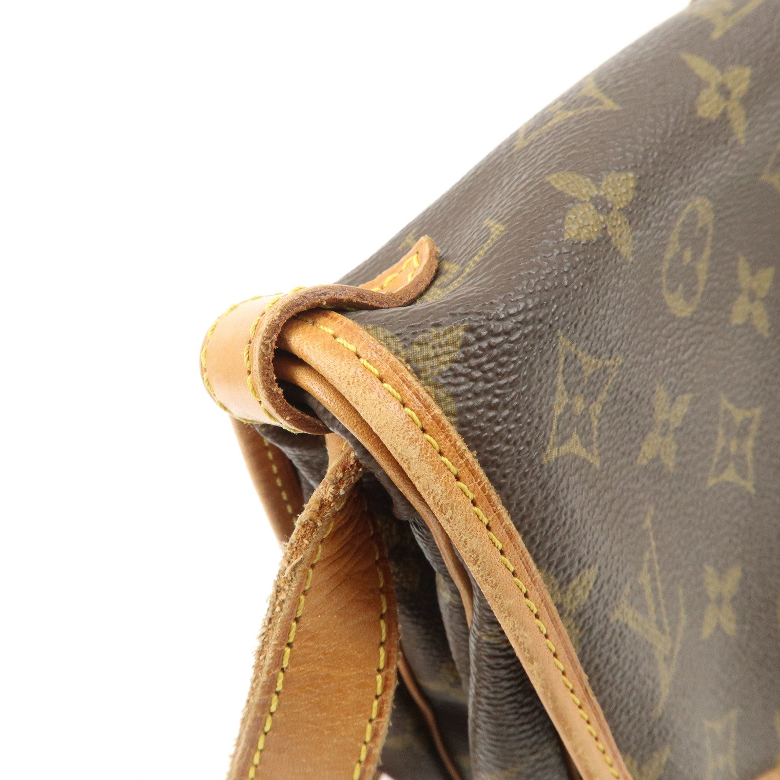 Louis Vuitton Monogram Saumur 30 Crossbody Bag Brown M42256 Used