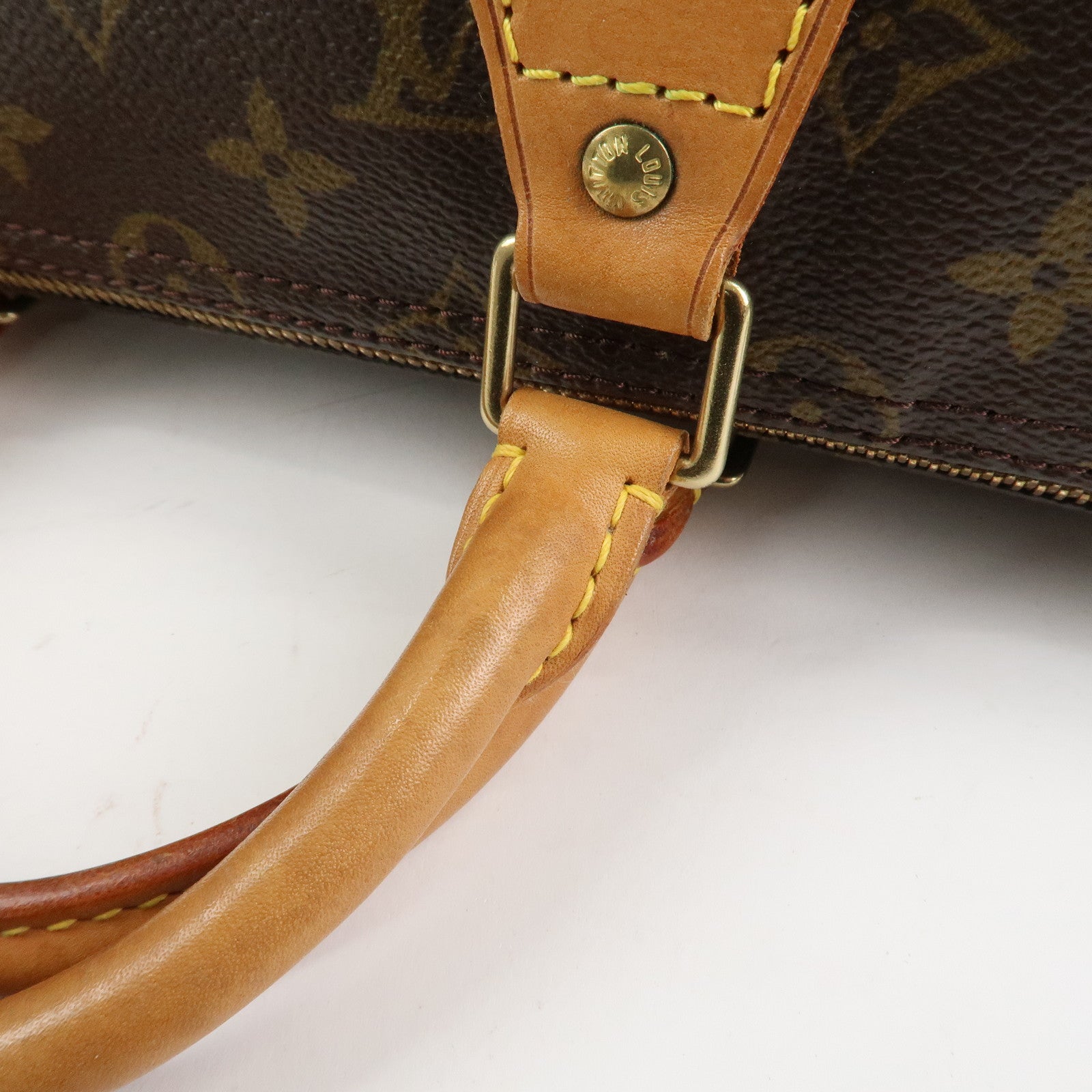 Louis Vuitton Monogram Speedy 35 Hand Bag Boston Bag M41524 Used