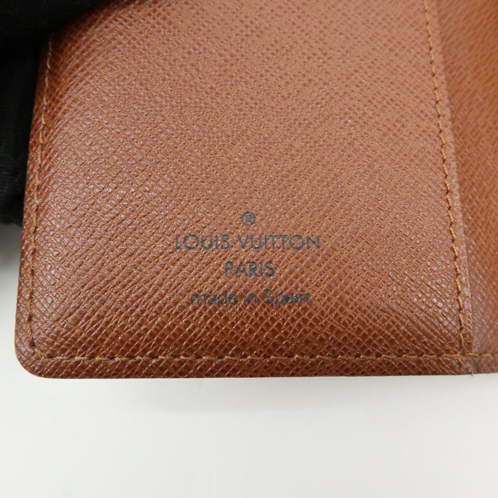 Louis Vuitton Monogram Agenda PM Planner Cover Brown R20005