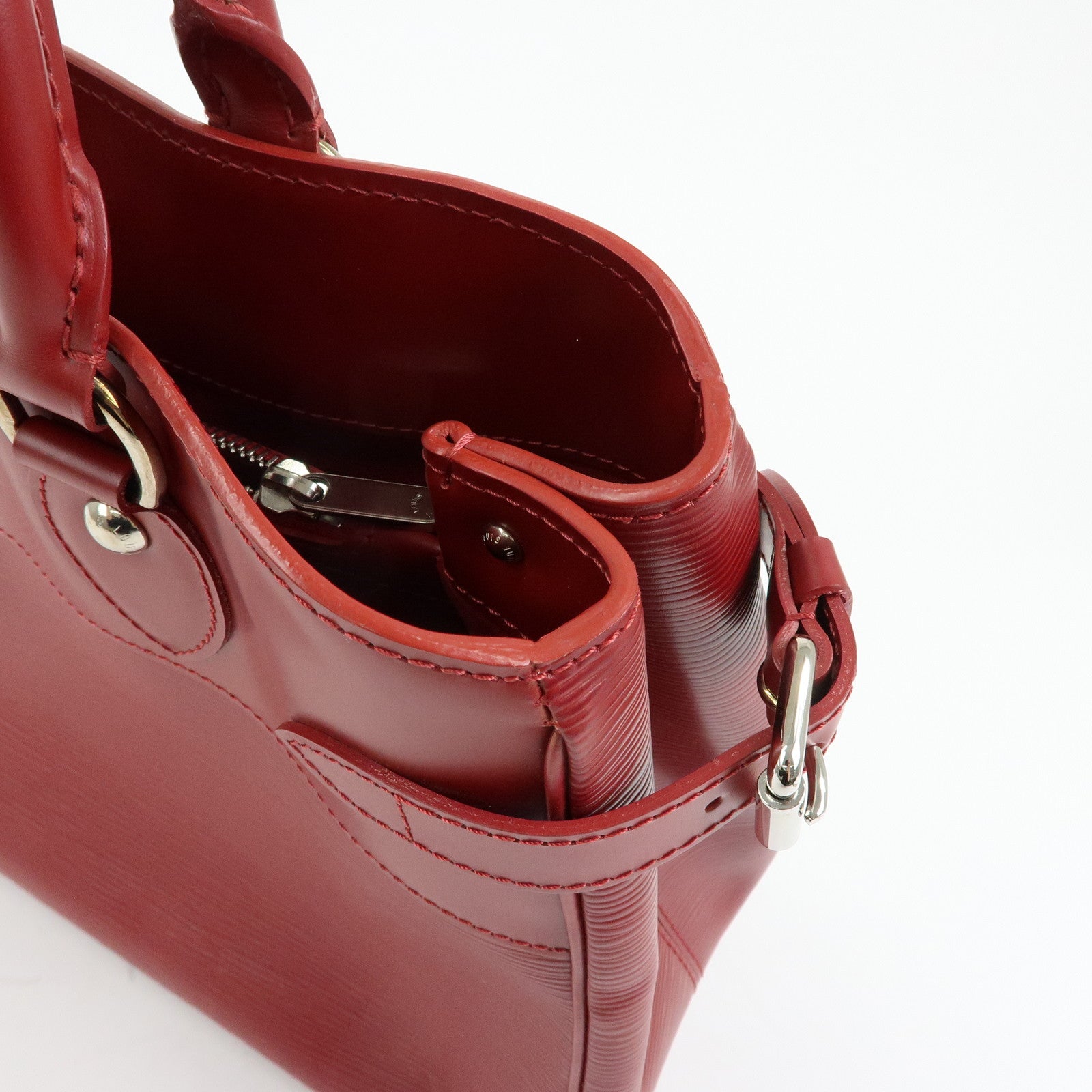 Louis Vuitton Epi Passy PM Tote Bag Hand Bag Rouge Red M5926E