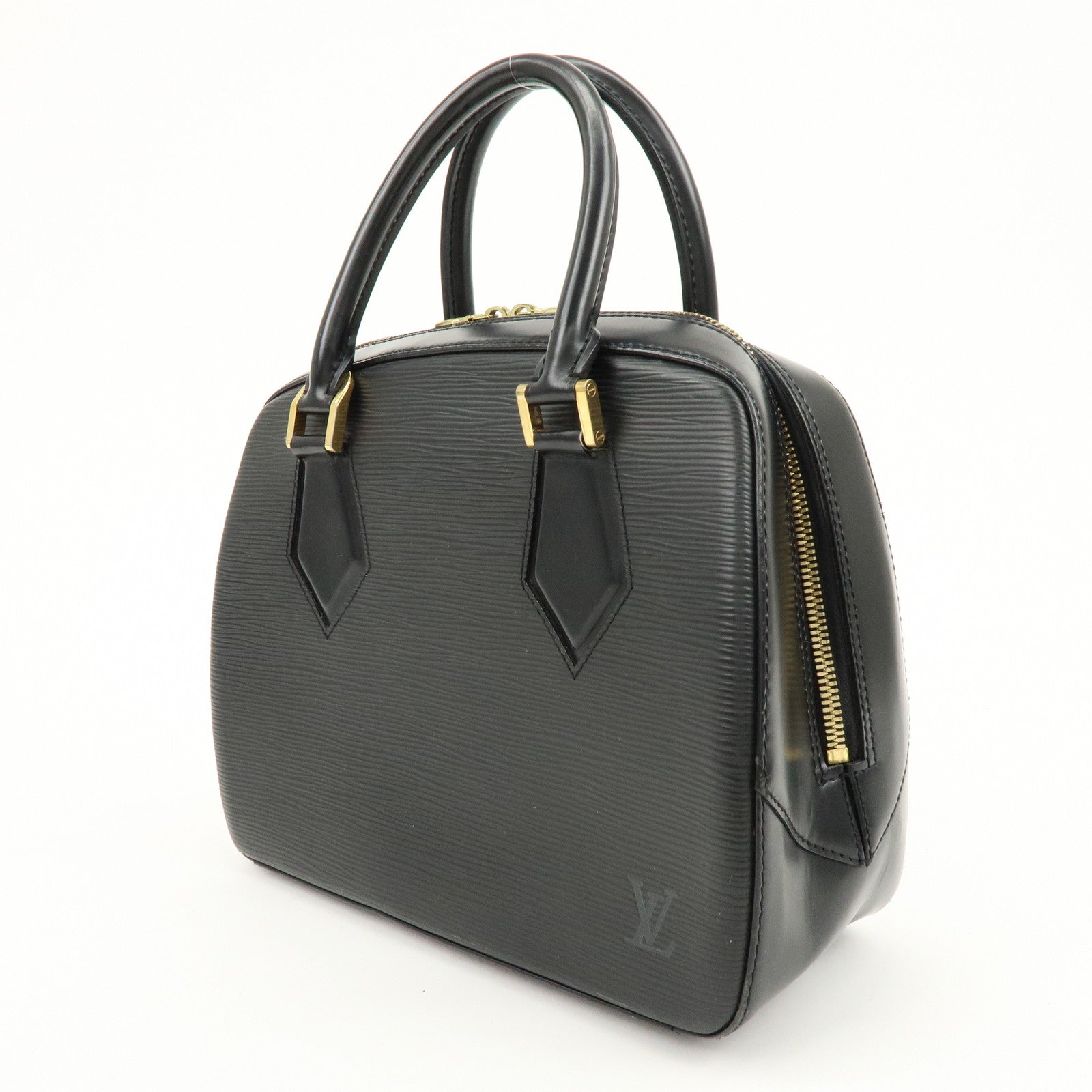 Louis Vuitton Epi Leather Sablons Hand Bag Noir Black M52042