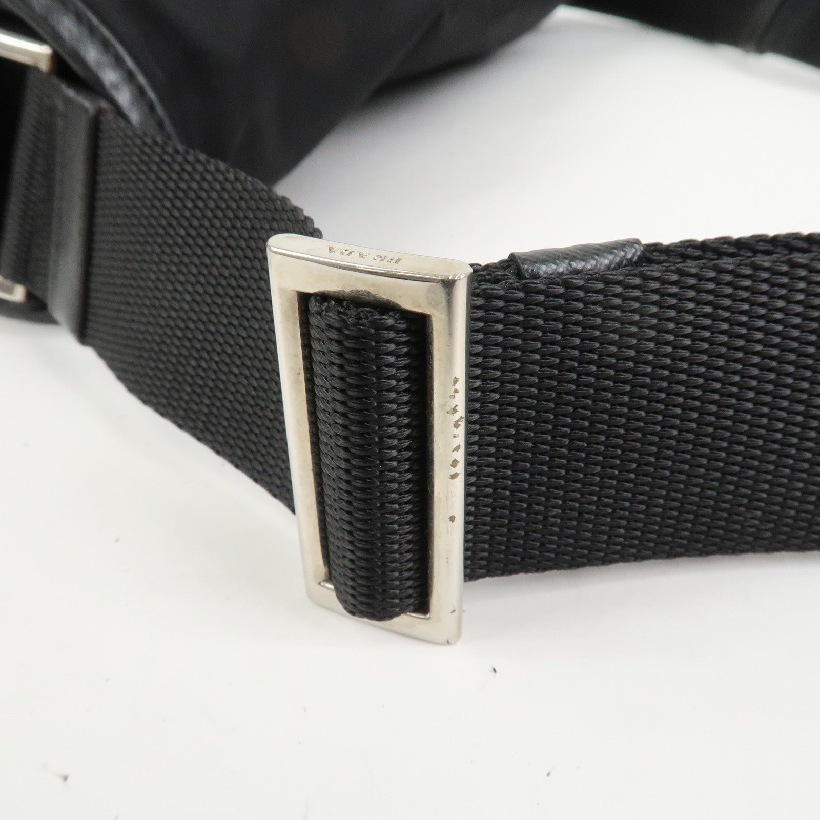 PRADA - Nylon   Saffiano Leather Black 2DV166