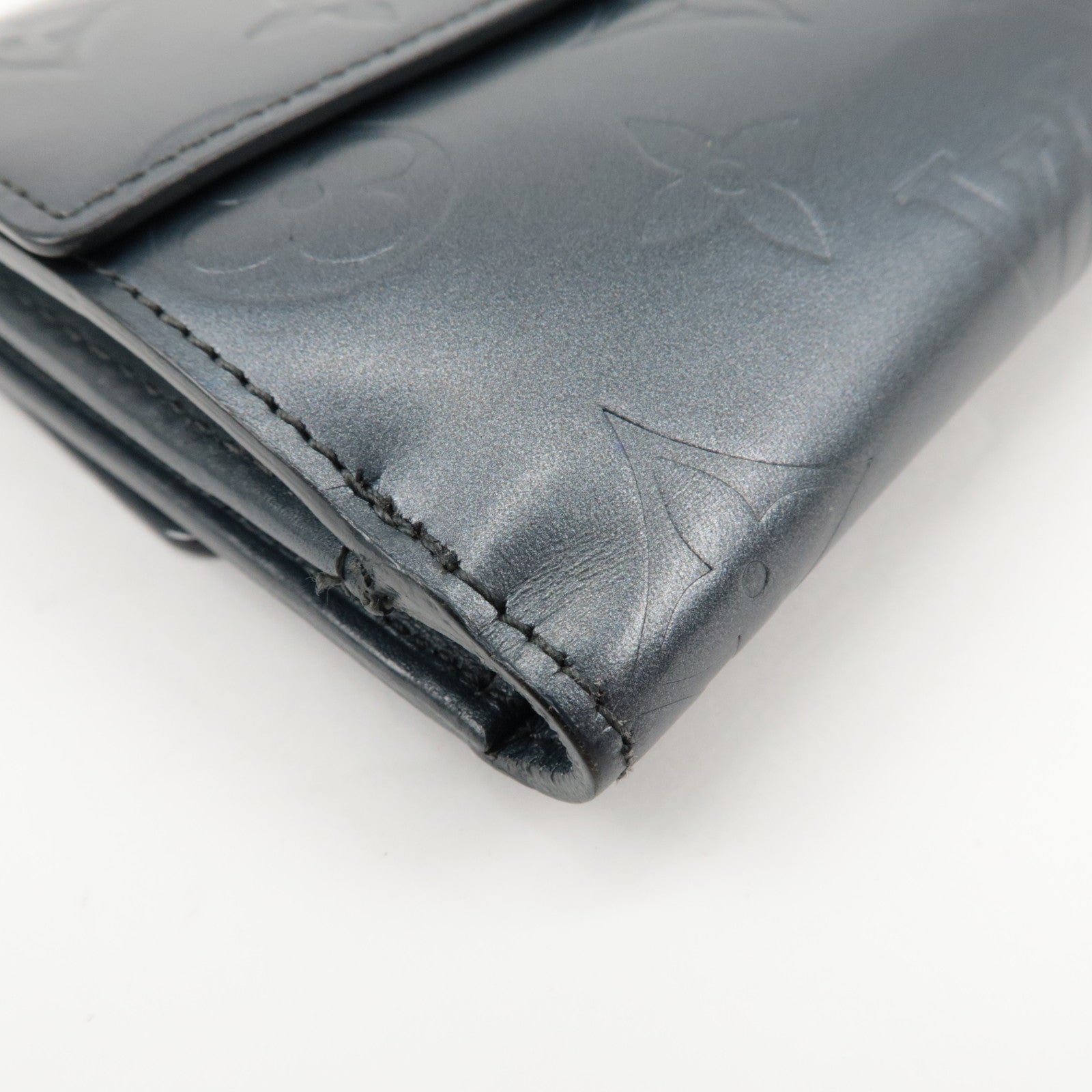 Louis Vuitton Monogram Matte Porte Monnaie Billets Credit M65115 Used