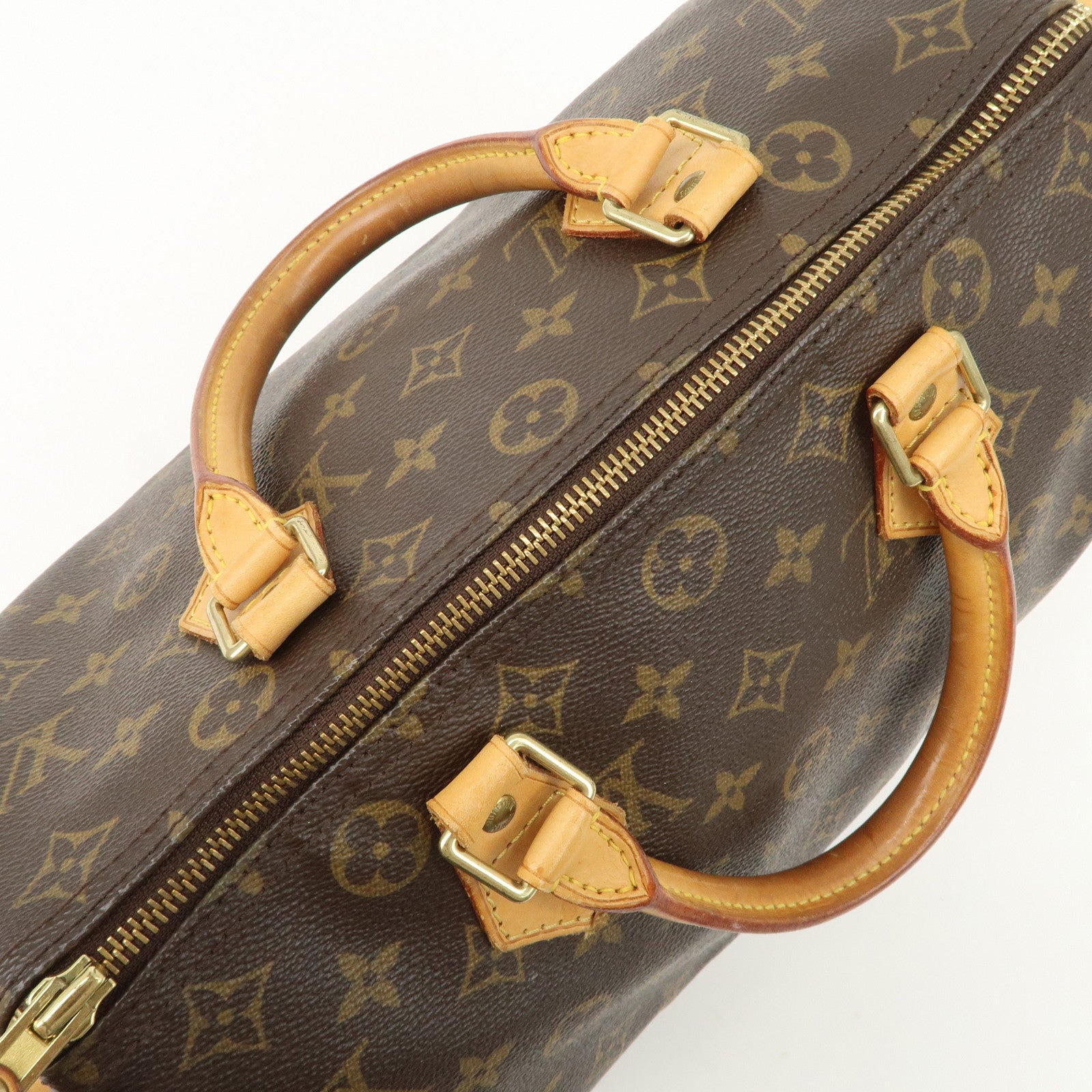 Louis Vuitton Monogram Speedy 35 Hand Bag Boston Bag M41524 Used