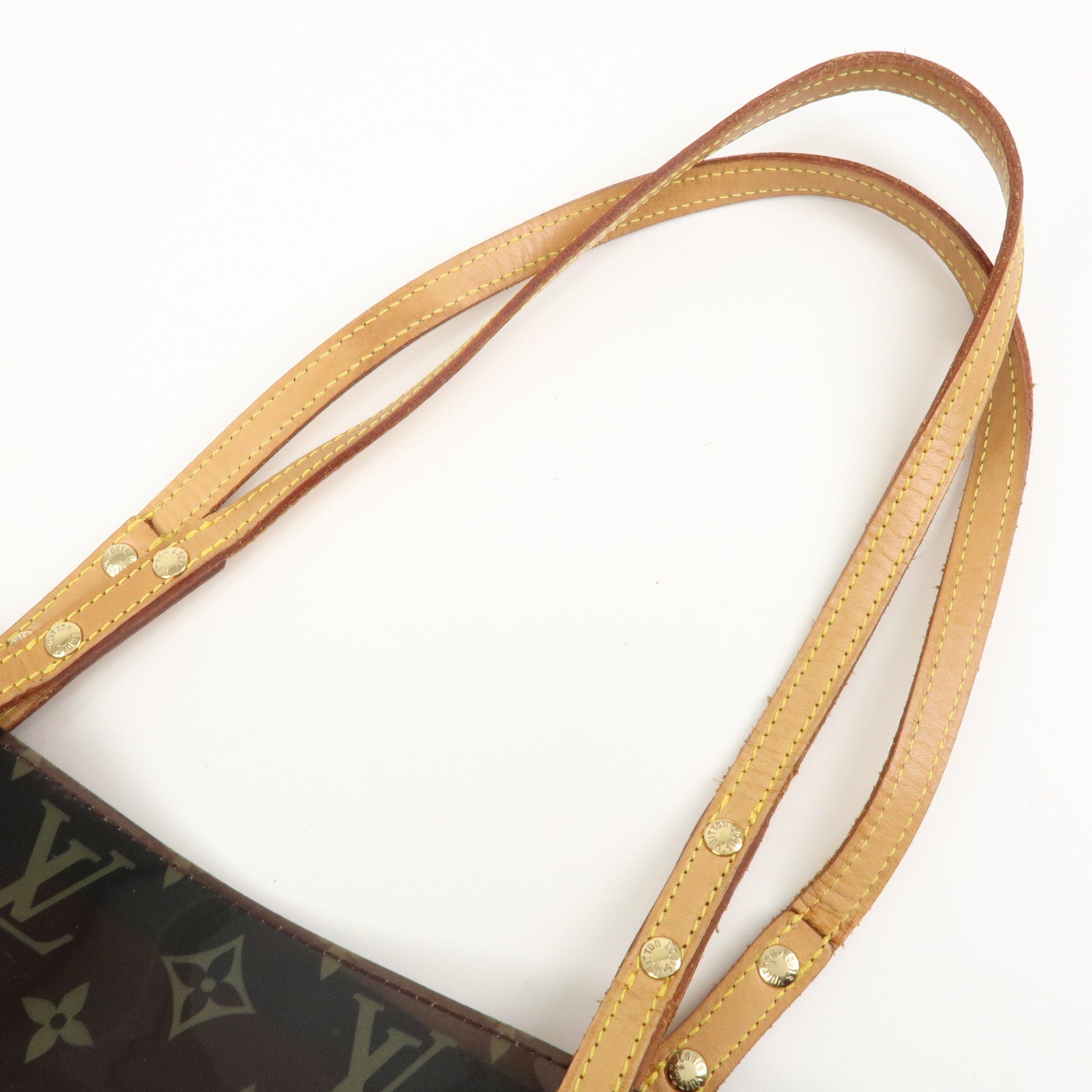 Louis Vuitton Monogram Cabas Cruise Vinyl Tote Bag Brown M50500