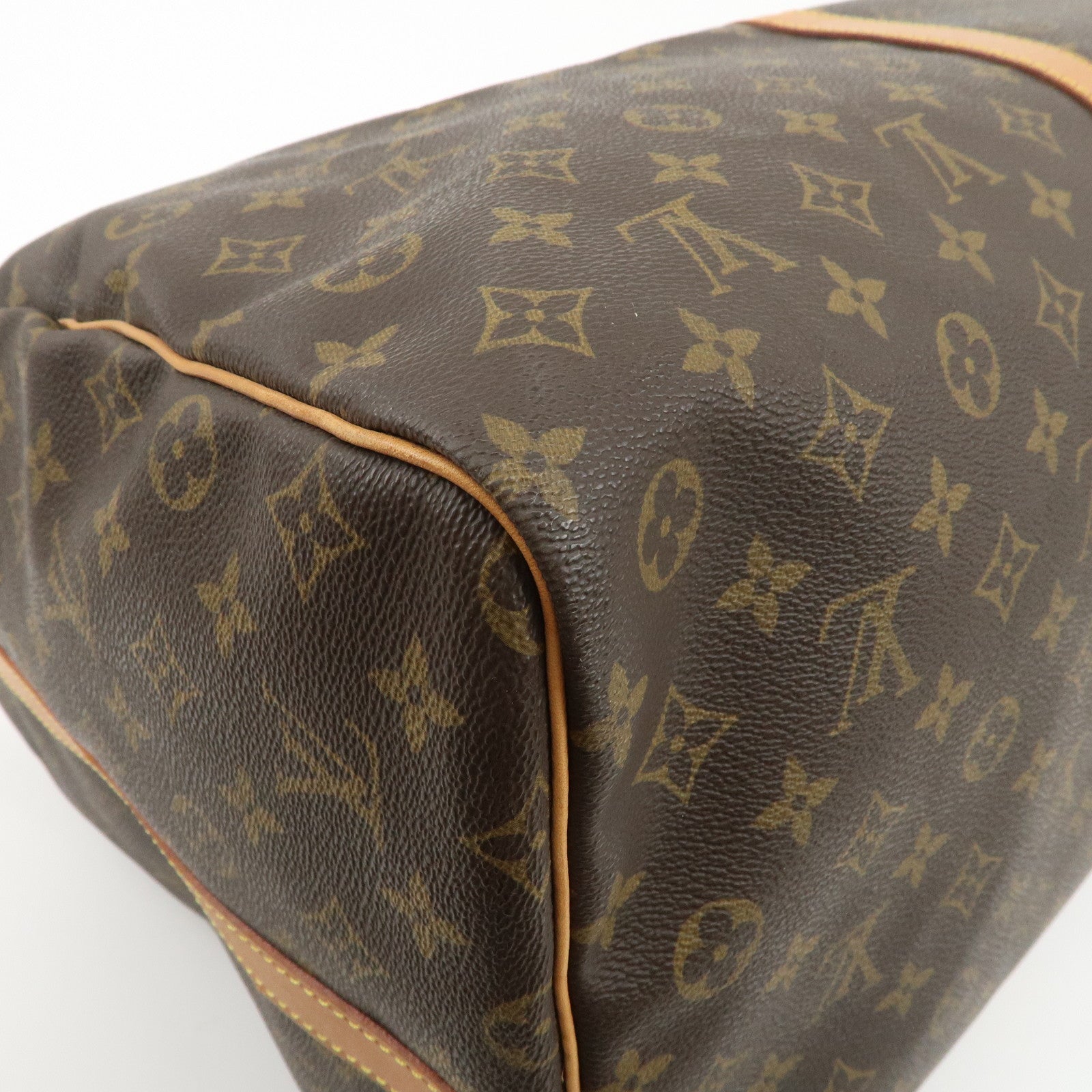 Louis Vuitton Monogram Keep All Bandouliere 60 Boston Bag M41412
