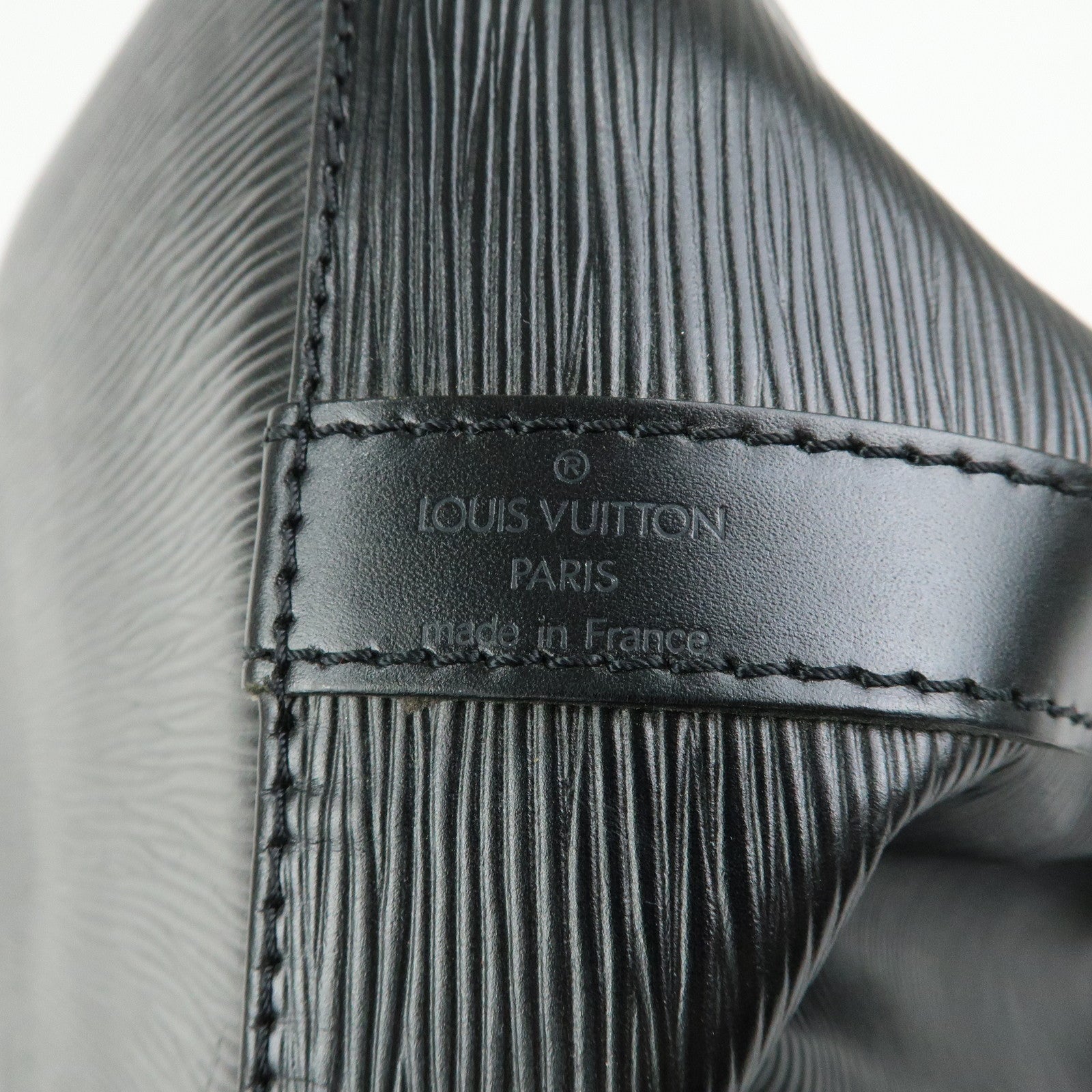 Louis Vuitton Epi Petit Noe Shoulder Bag Noir Black M59012