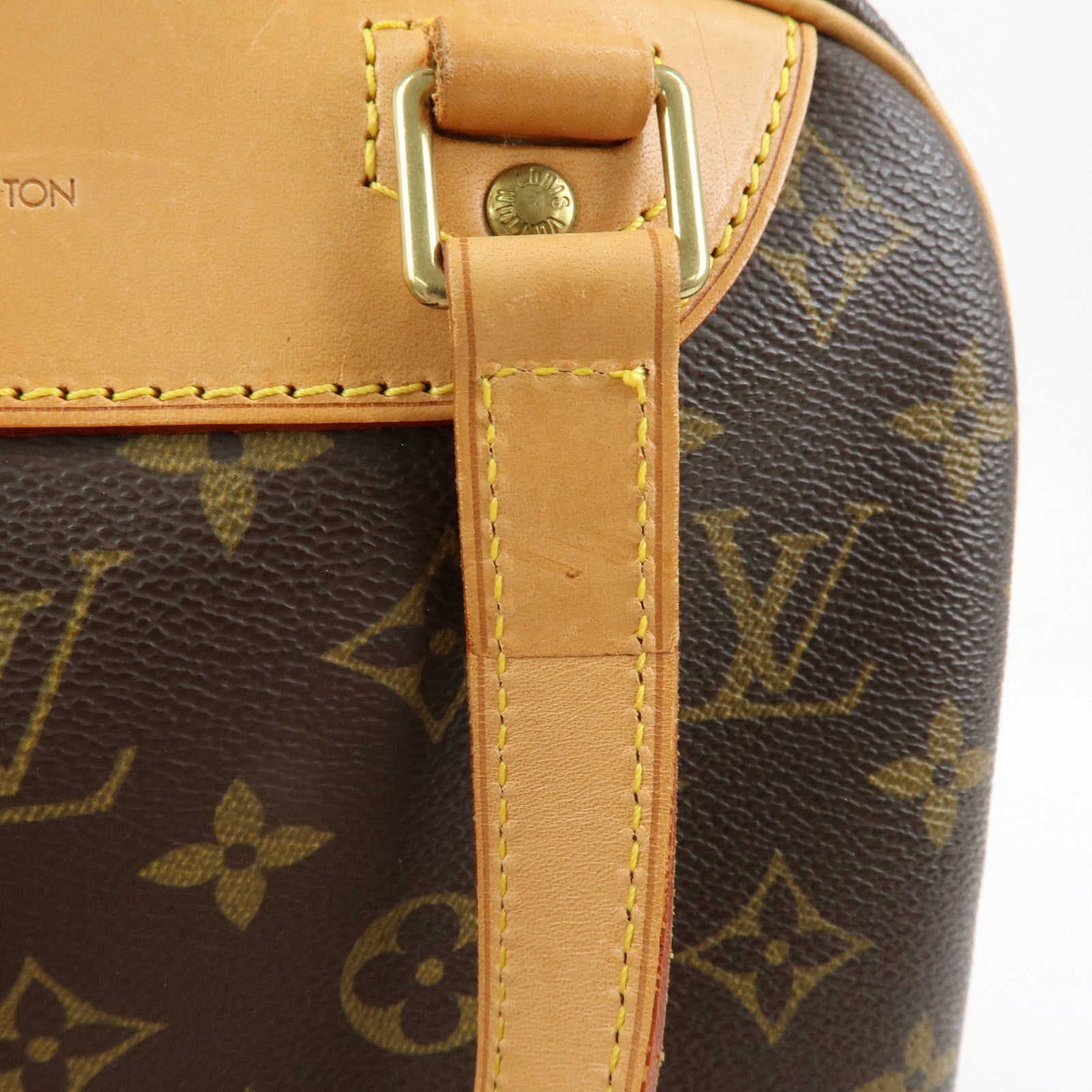 Louis Vuitton Monogram Excursion Shoes Case Hand Bag M41450