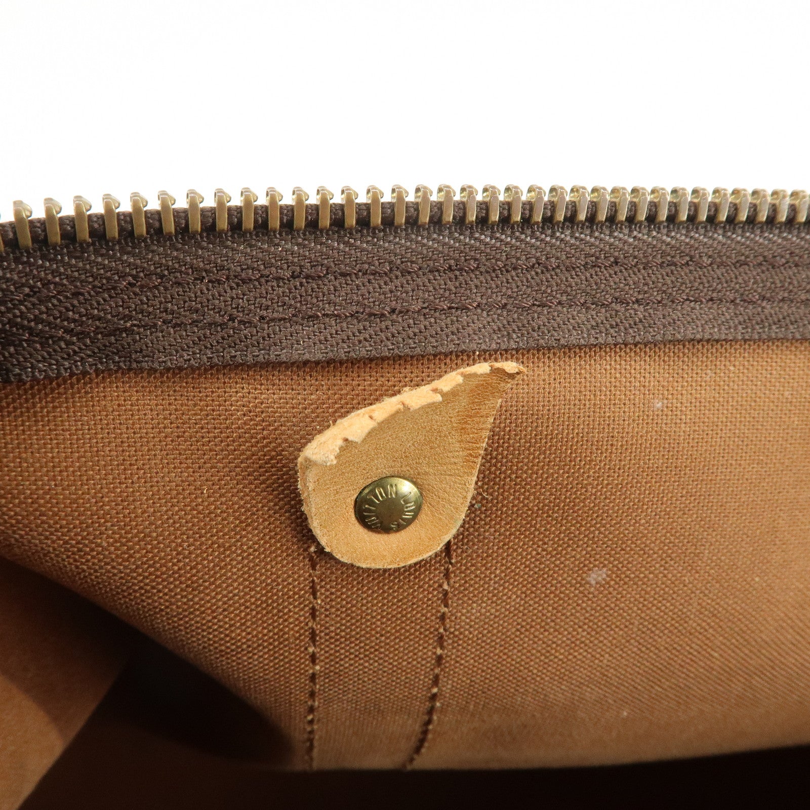 Louis Vuitton Monogram Keep All Bandouliere 45 Boston Bag M41418