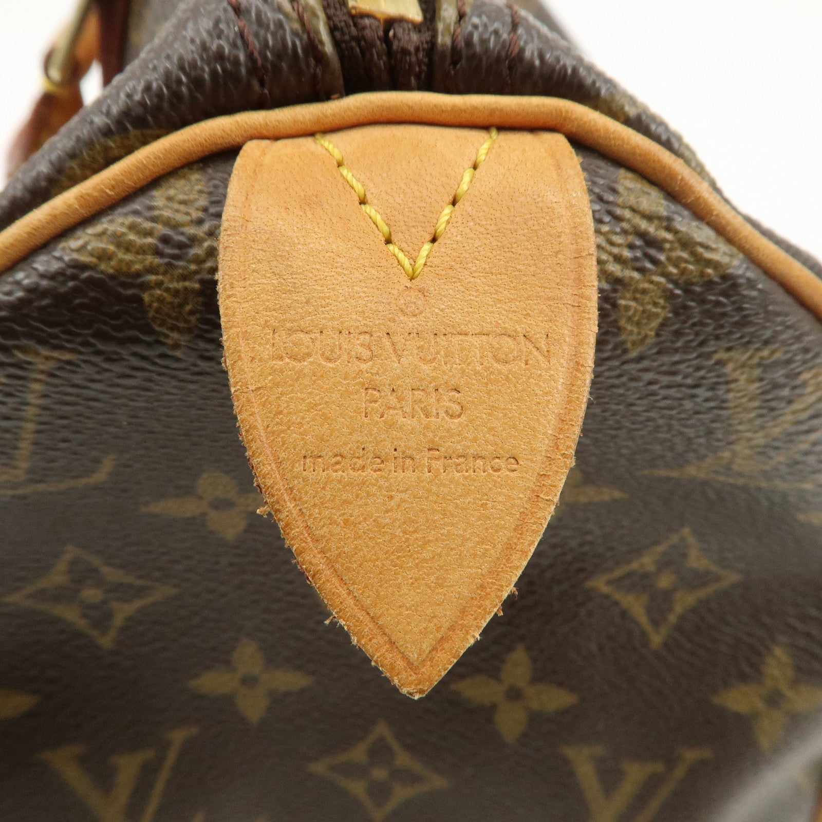 Louis Vuitton Monogram Speedy 30 Boston Bag Hand Bag Brown M41526