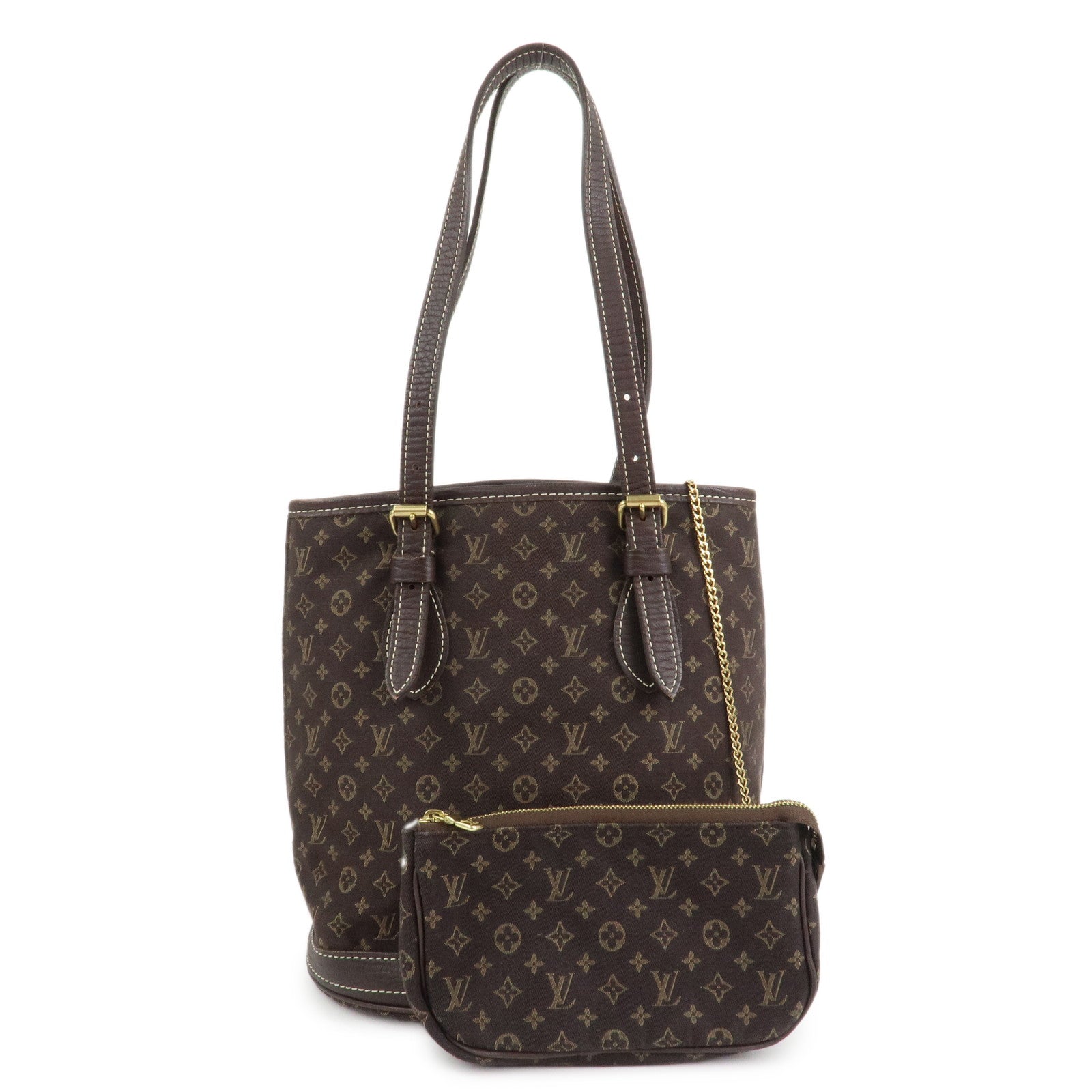 Louis Vuitton Monogram Idylle Mini Lin Bucket PM Bag M95226