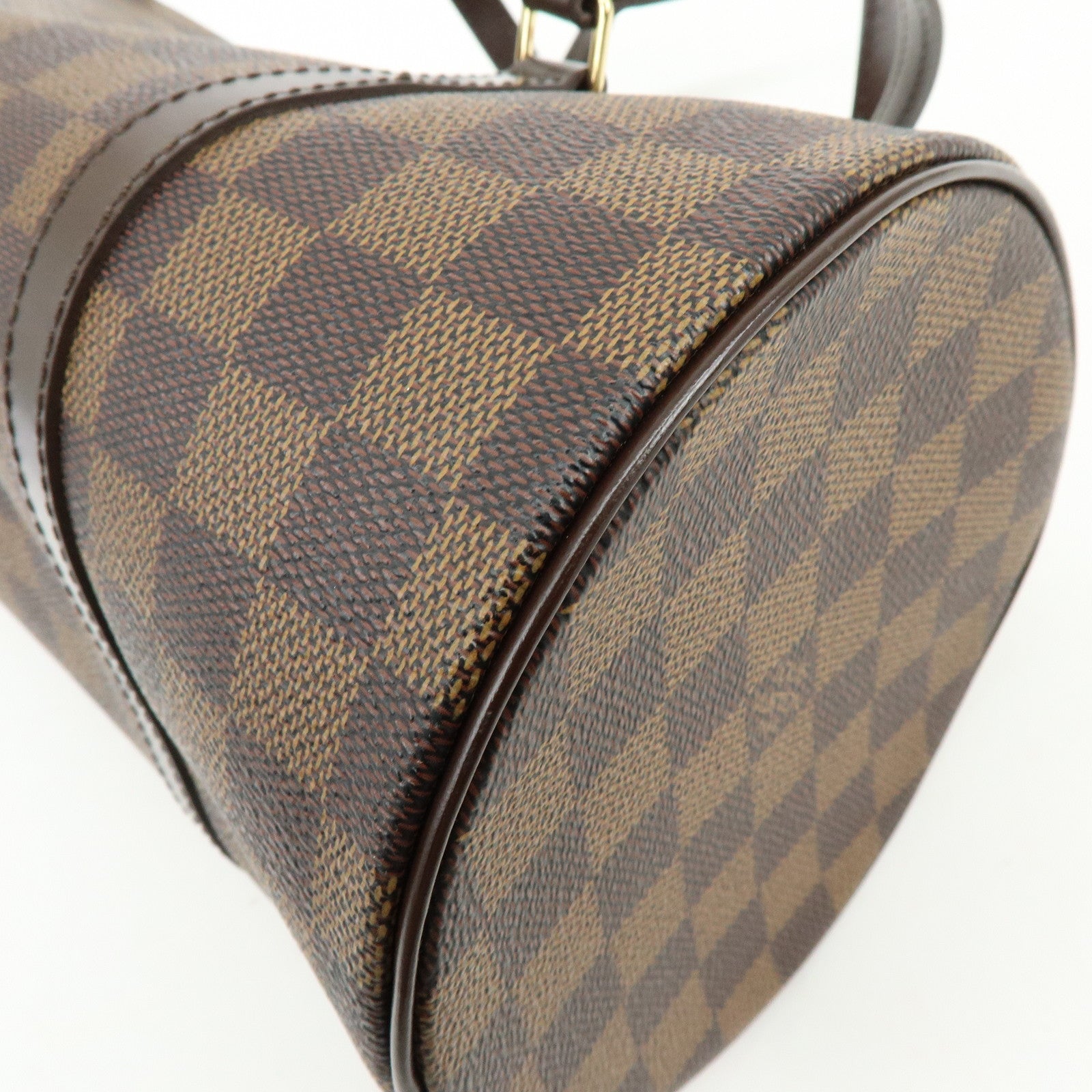 Louis Vuitton Damier Ebene Papillon 30 Hand Bag Brown N51303