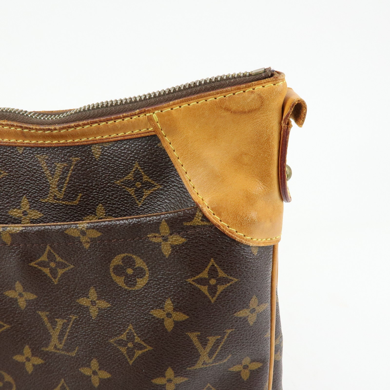 Louis Vuitton Monogram Odeon PM Shoulder Bag Brown M56390