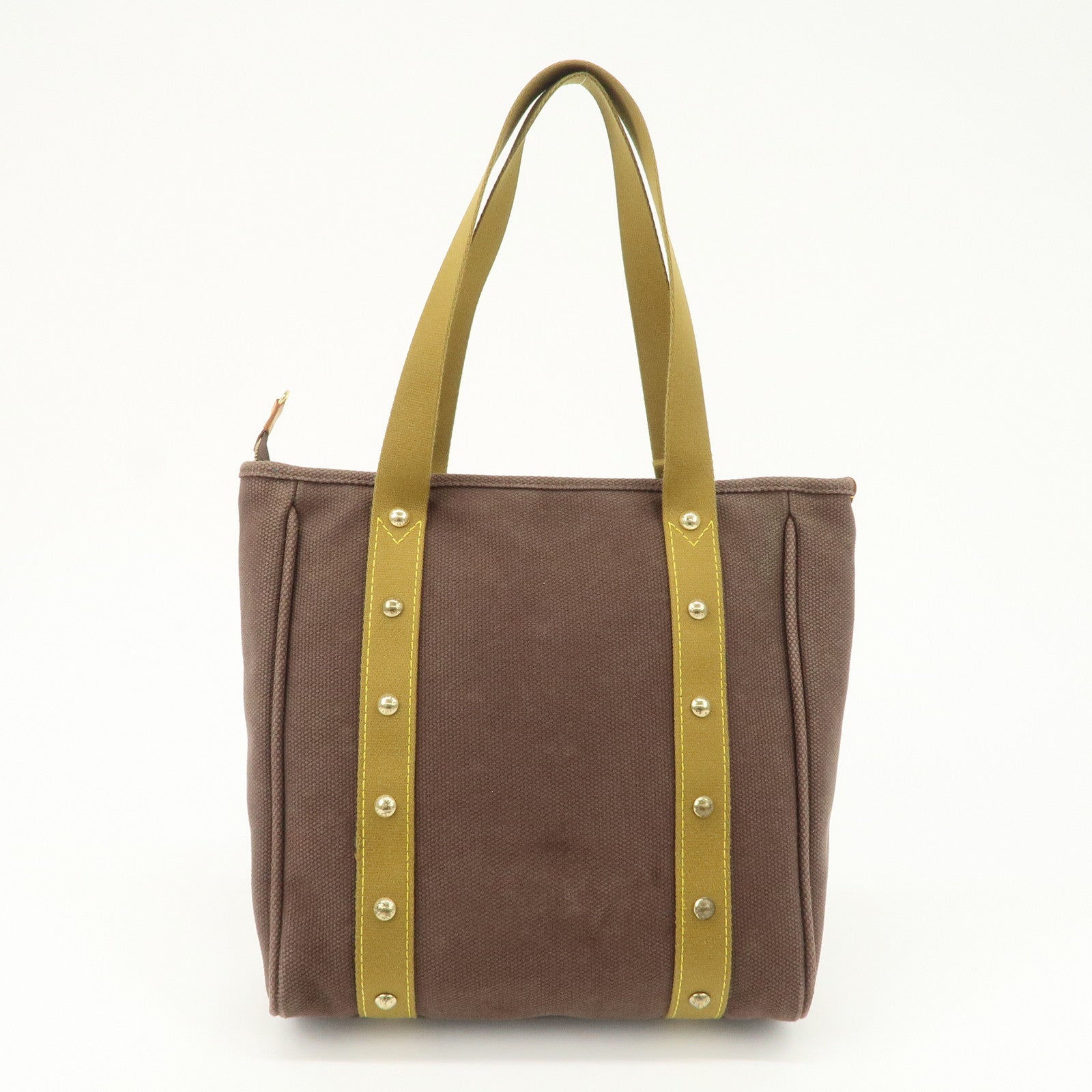 Louis Vuitton Antigua Cabas MM Tote Bag Shoulder Bag Brown M40086