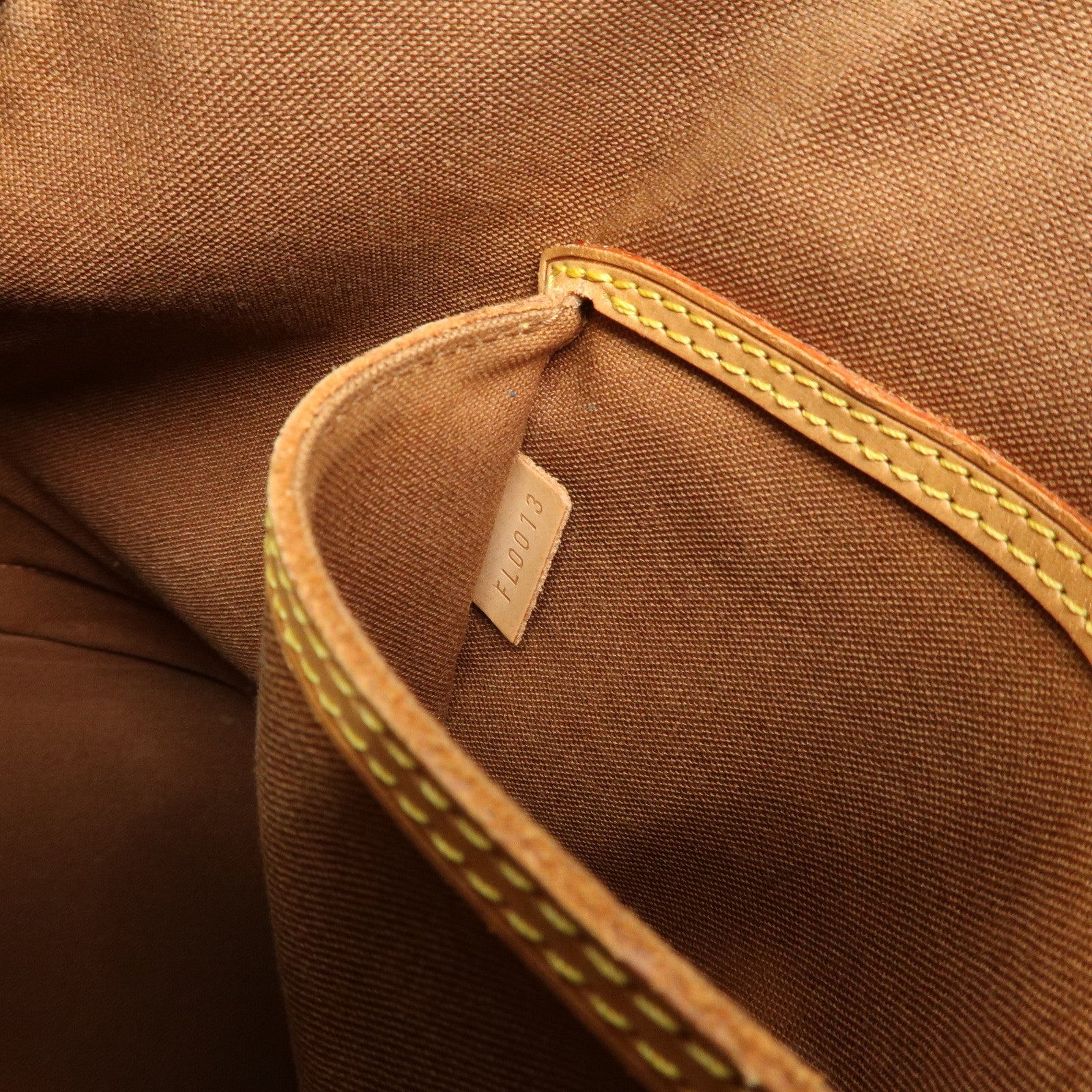 Louis Vuitton Monogram Canvas Alma Hand Bag Brown M51130