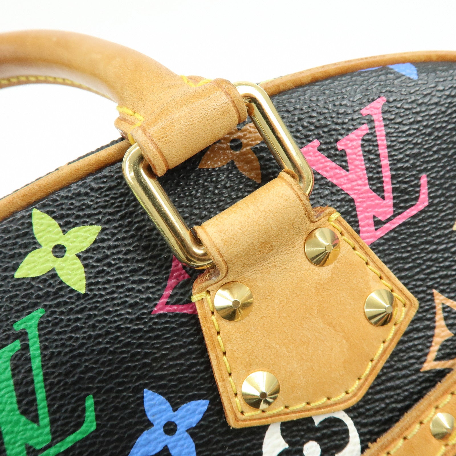 Louis Vuitton Monogram Trouville Multicolor Hand Bag Noir M92662