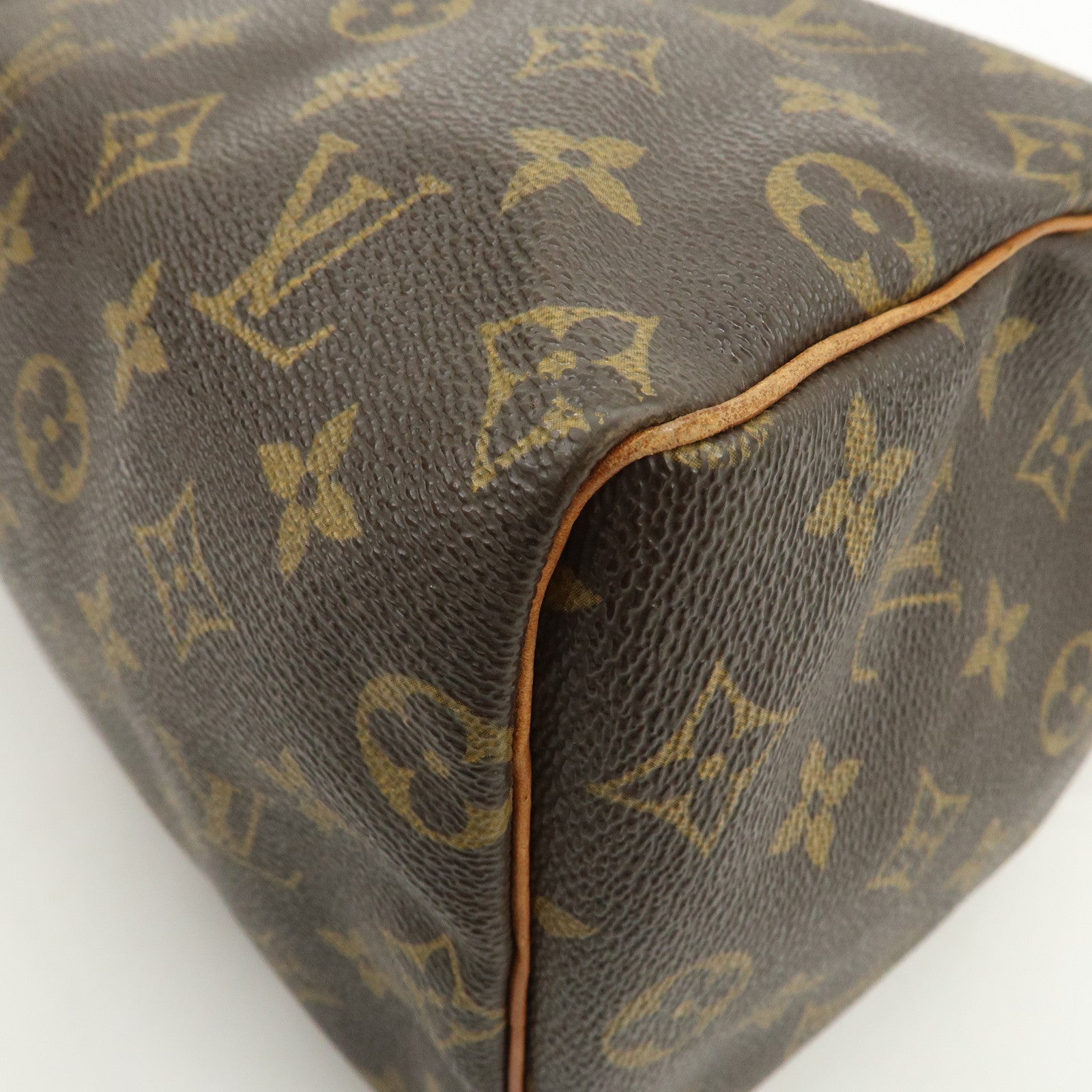 Louis Vuitton Monogram Speedy 25 Boston Bag Hand Bag Brown M41528