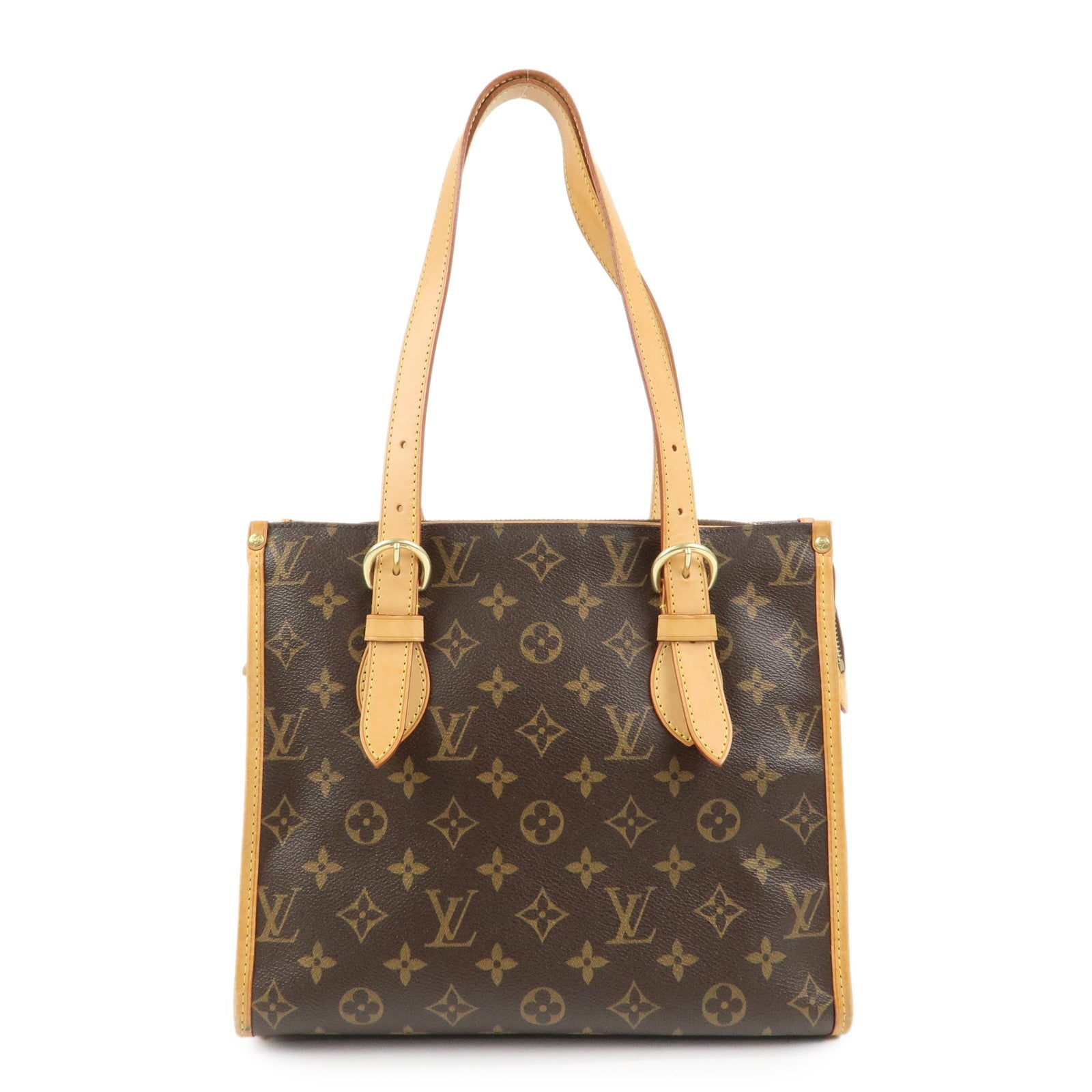 Louis Vuitton Monogram Popincourt Haut Shoulder Bag Brown M40007