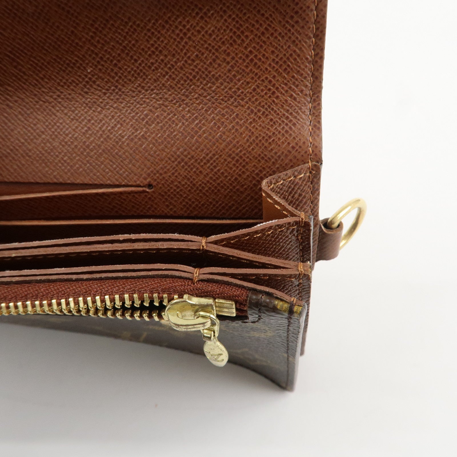 Louis Vuitton Monogram Portefeuille Accordeon Long Wallet M58008 Used