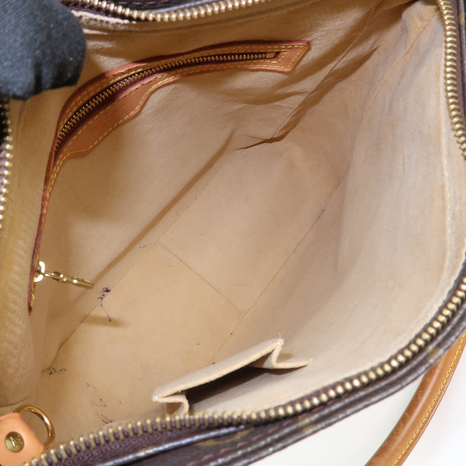 Louis Vuitton Monogram Looping GM Shoulder Bag Brown M51145
