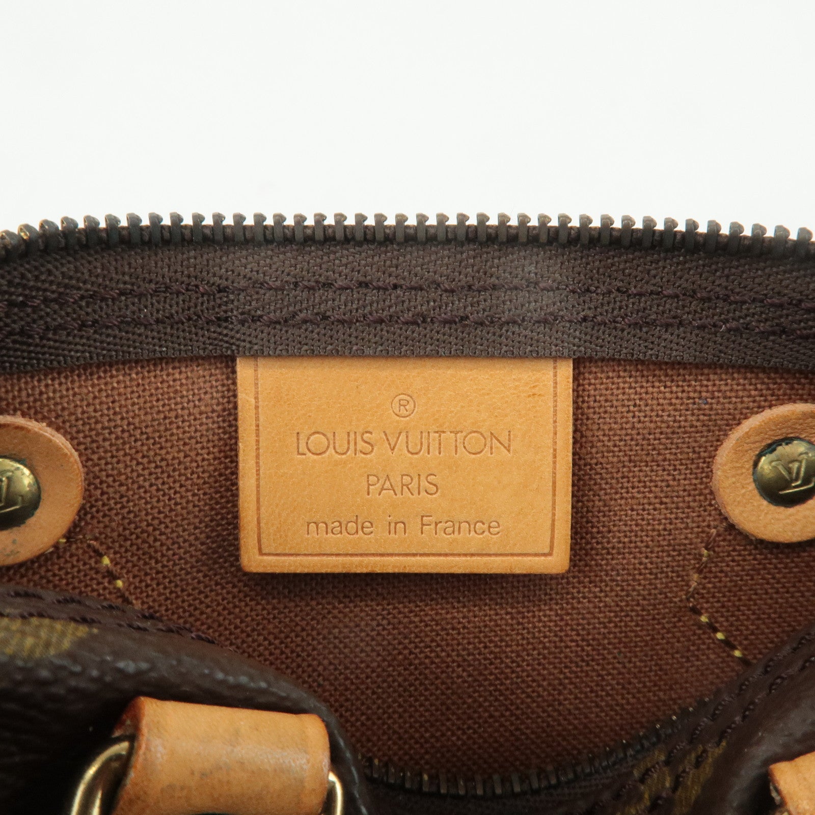 Louis Vuitton Monogram Mini Speedy Hand Bag M41534 Used